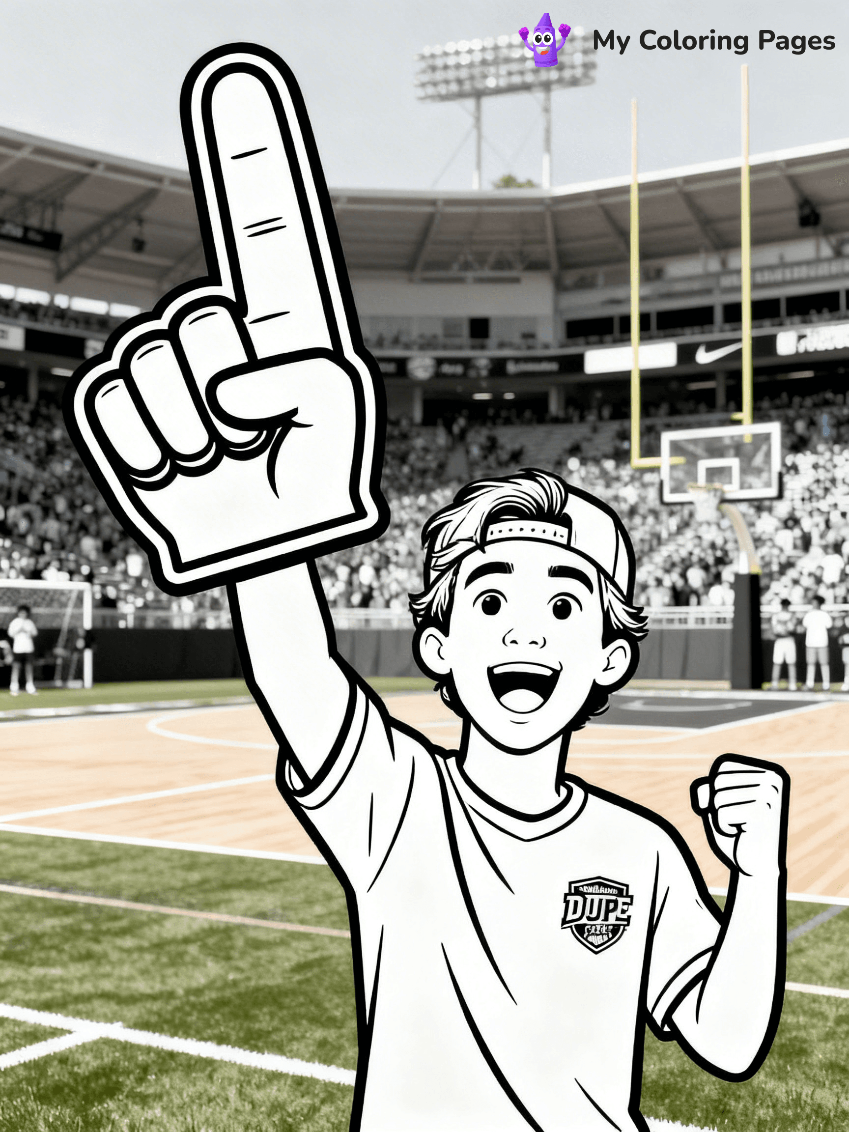 Dude Perfect Coloring Pages - 18