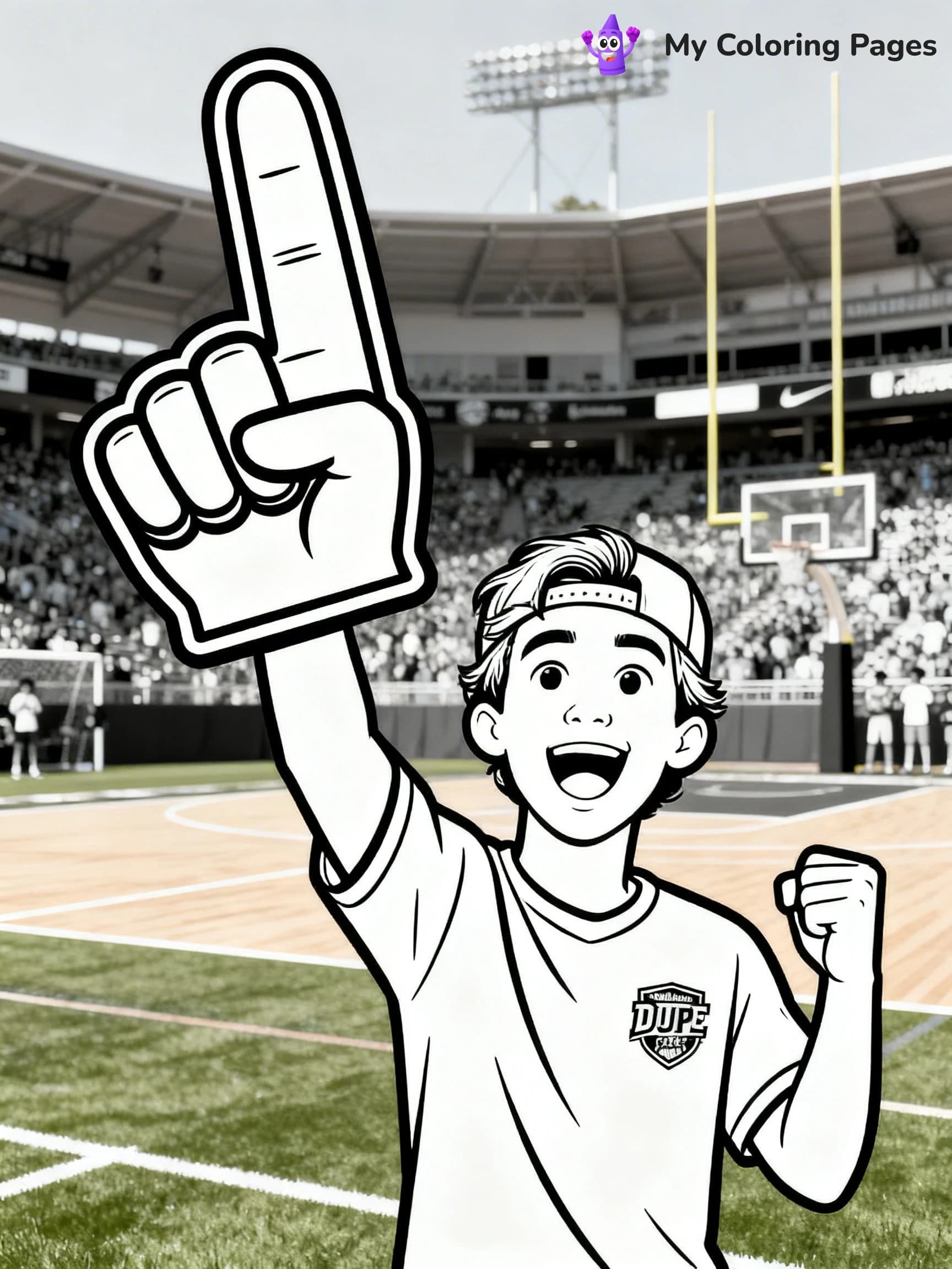 Dude Perfect Coloring Pages - 22