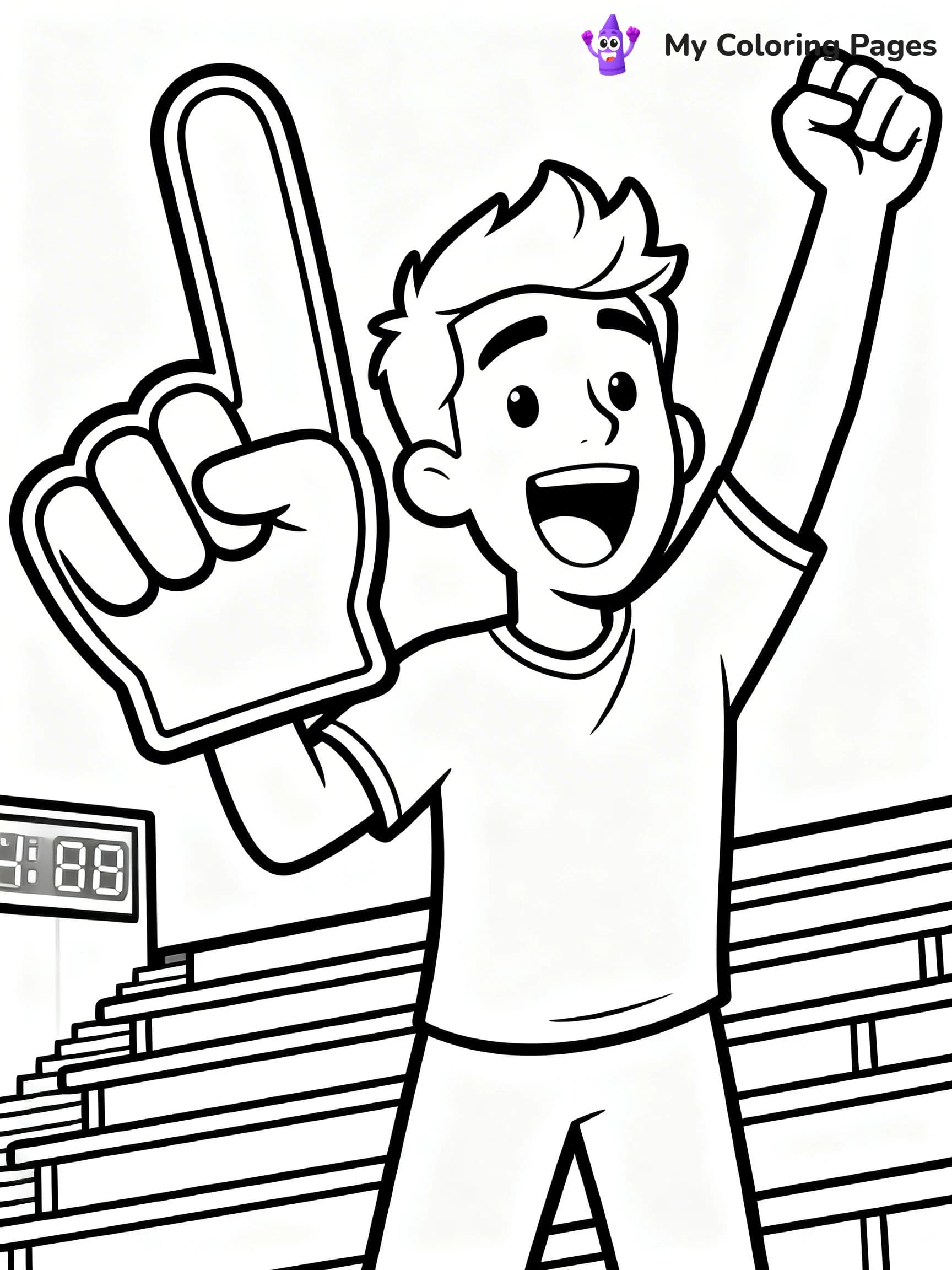Dude Perfect Coloring Pages - 21