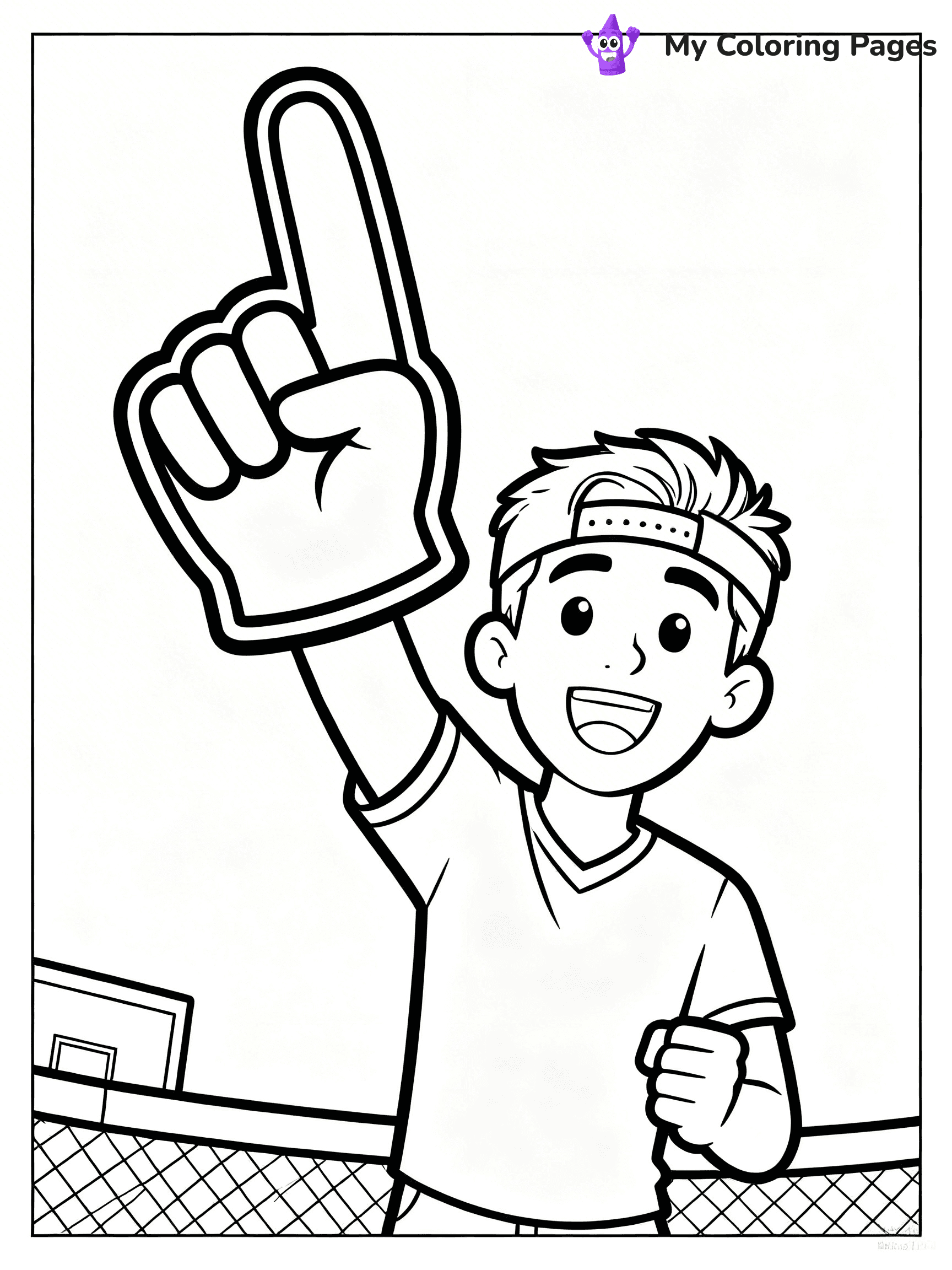 Dude Perfect Coloring Pages - 16