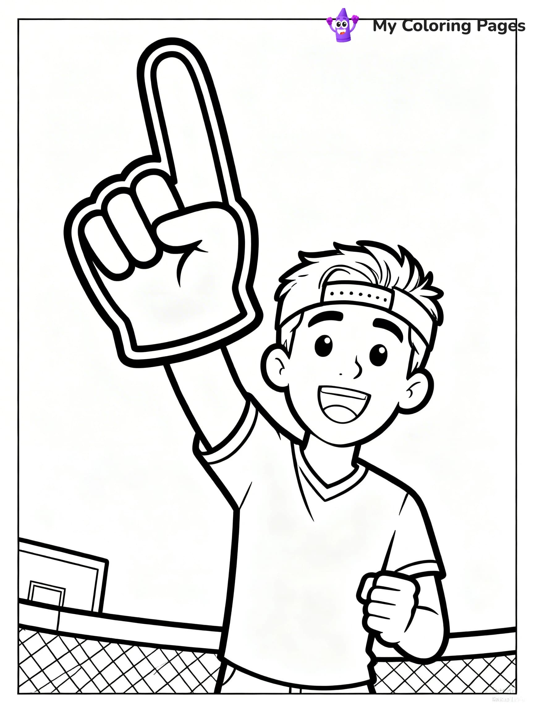 Dude Perfect Coloring Pages - 20