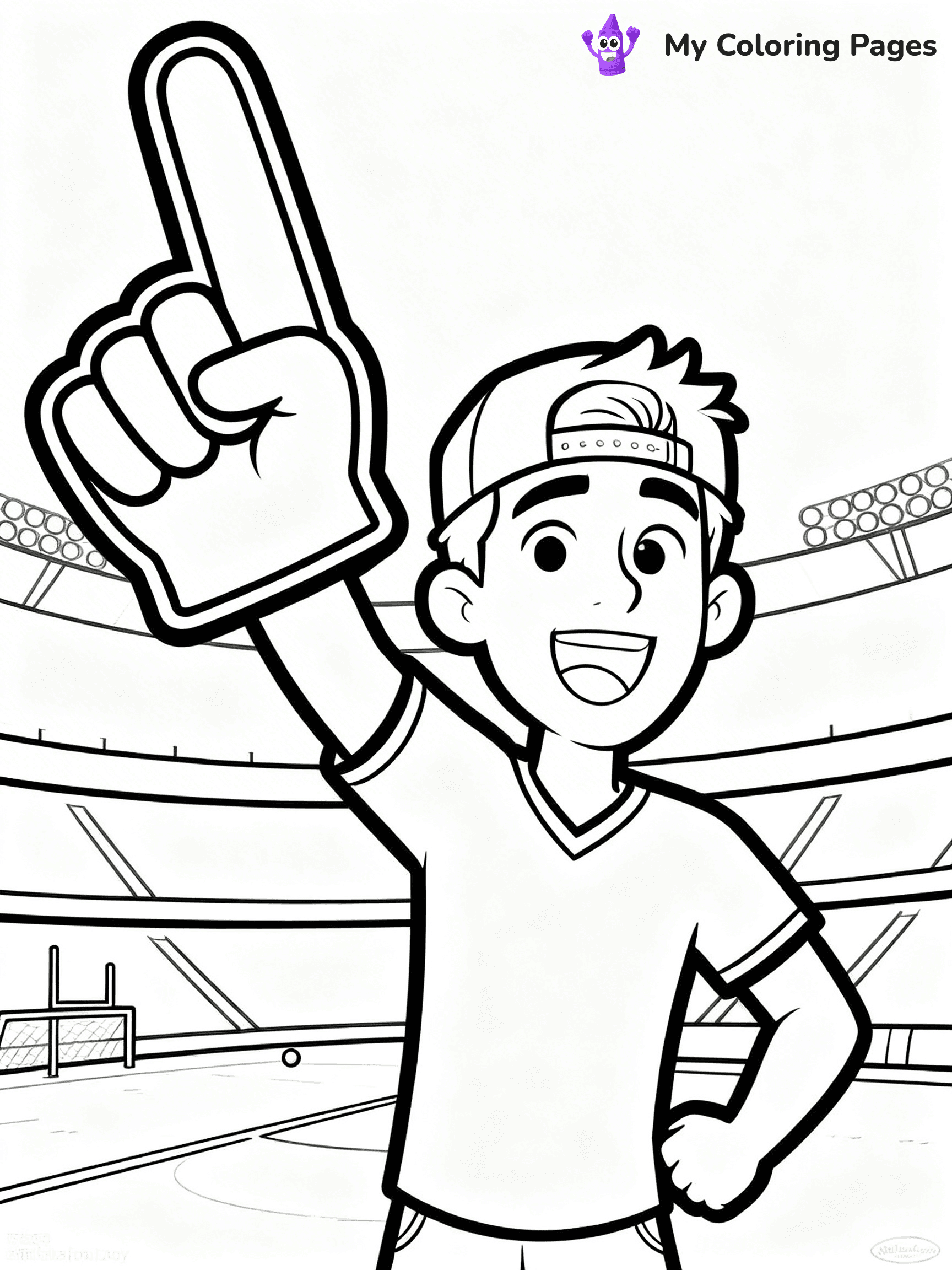 Dude Perfect Coloring Pages - 15