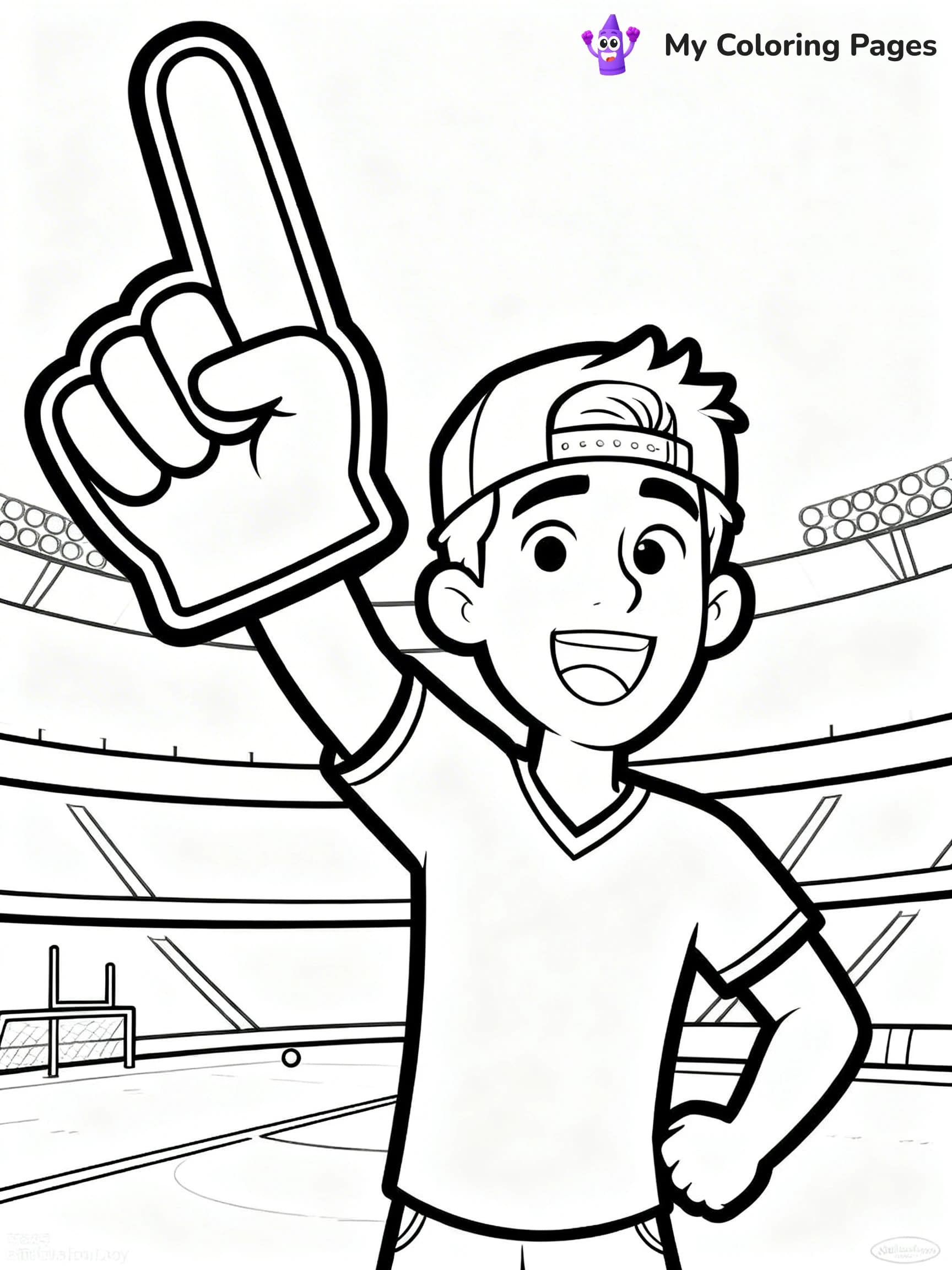 Dude Perfect Coloring Pages - 19