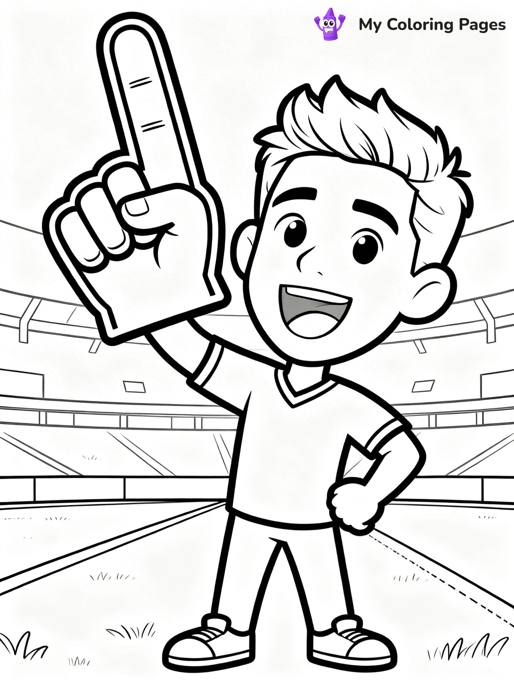 Dude Perfect Coloring Pages - 14