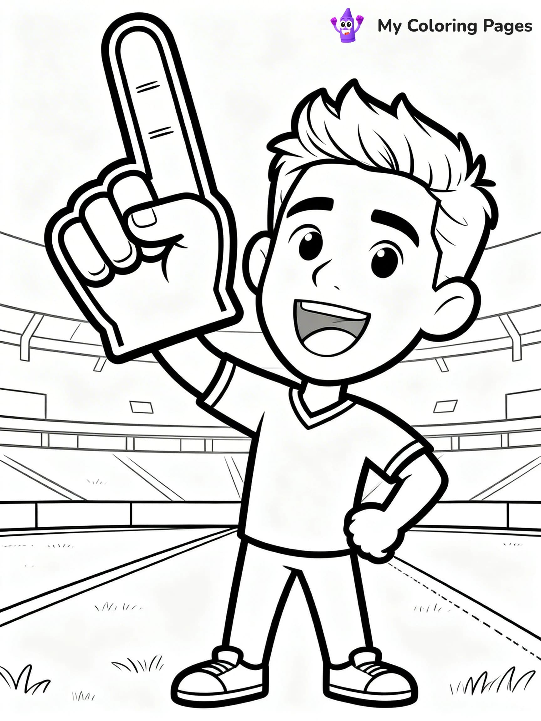 Dude Perfect Coloring Pages - 18