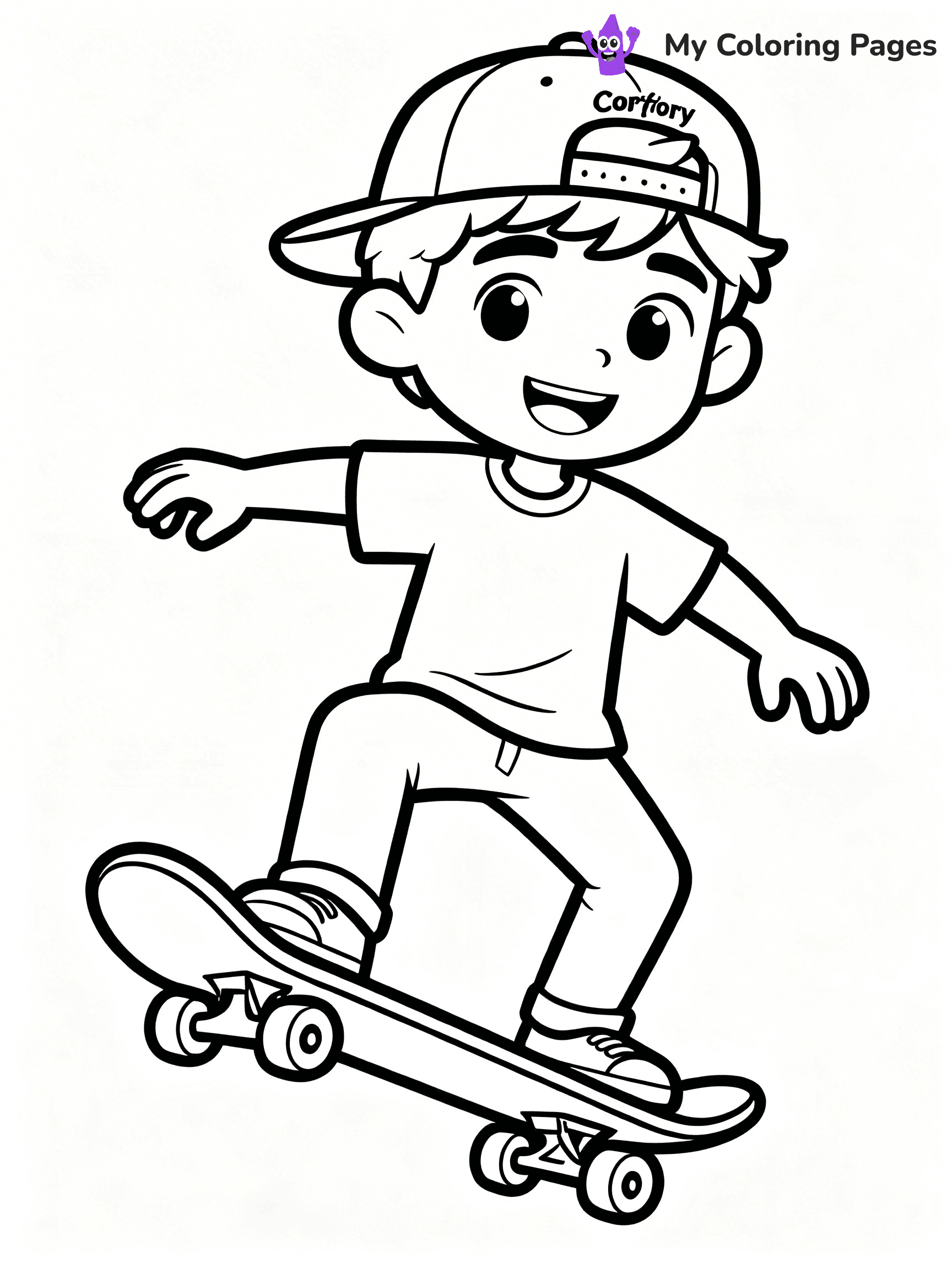 Dude Perfect Coloring Pages - 11