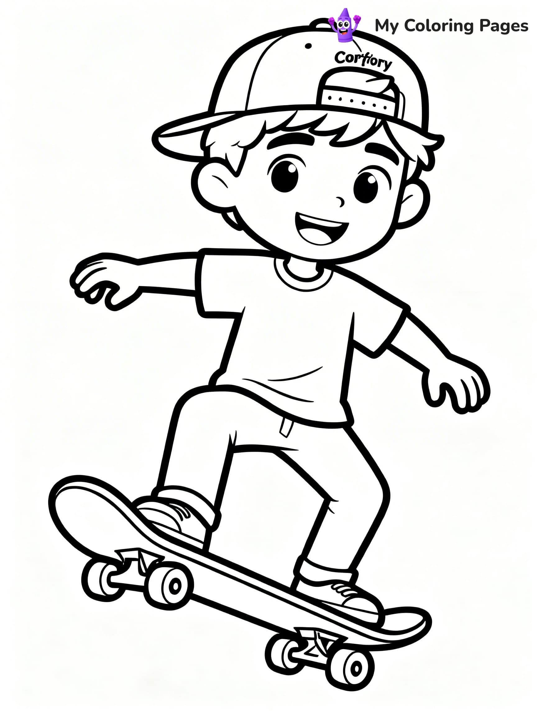 Dude Perfect Coloring Pages - 15