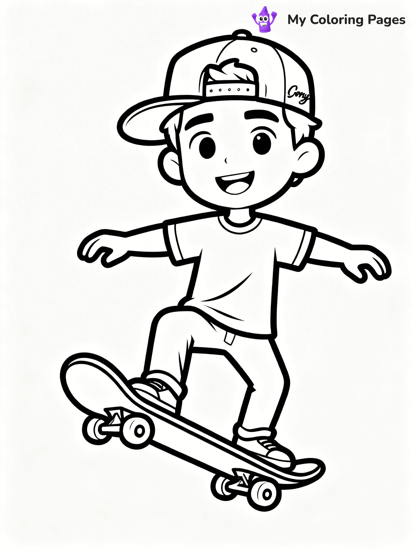 Dude Perfect Coloring Pages - 10