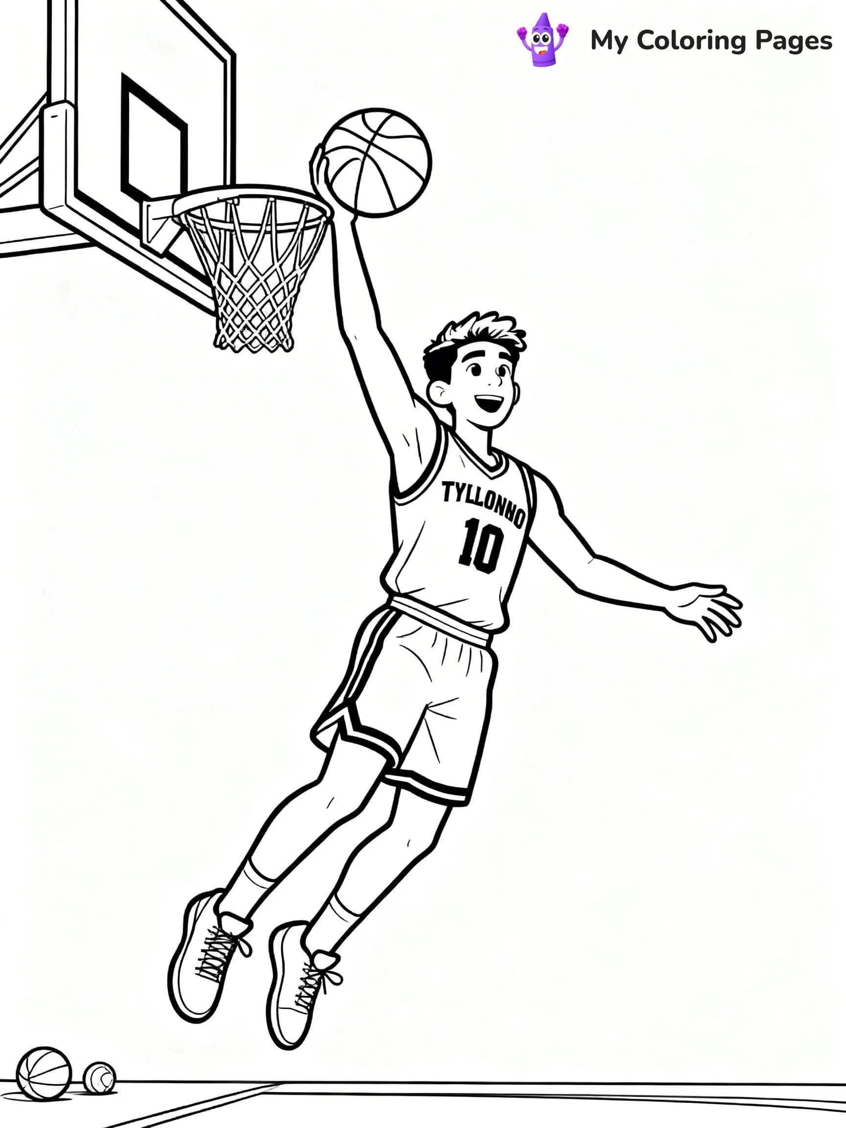 Dude Perfect Coloring Pages - 11