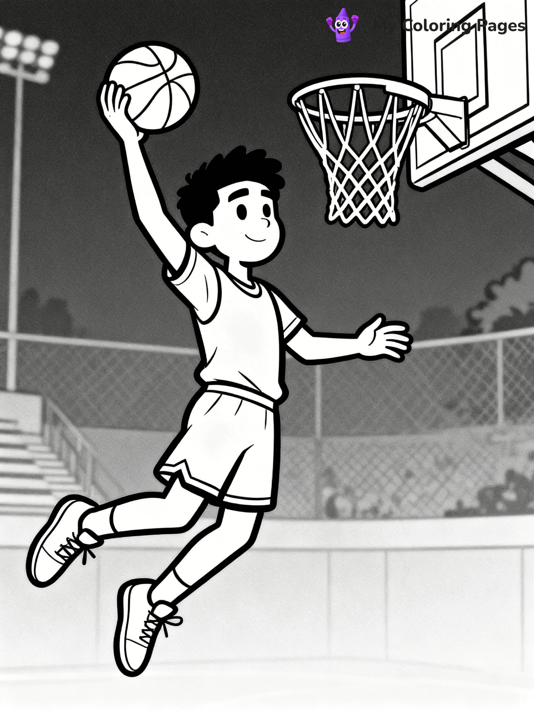 Dude Perfect Coloring Pages - 6