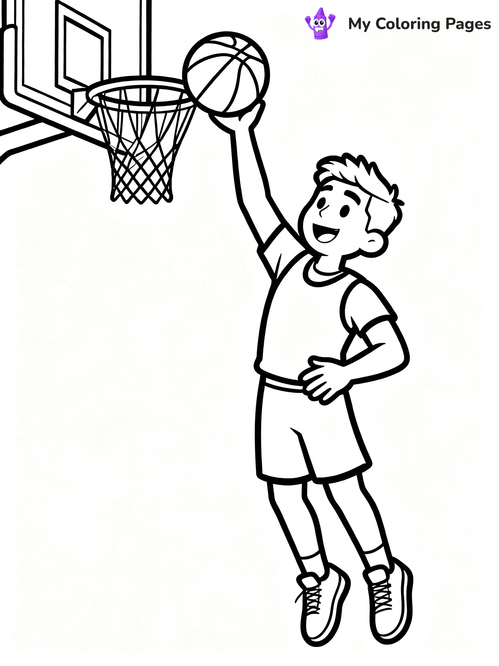 Dude Perfect Coloring Pages - 5
