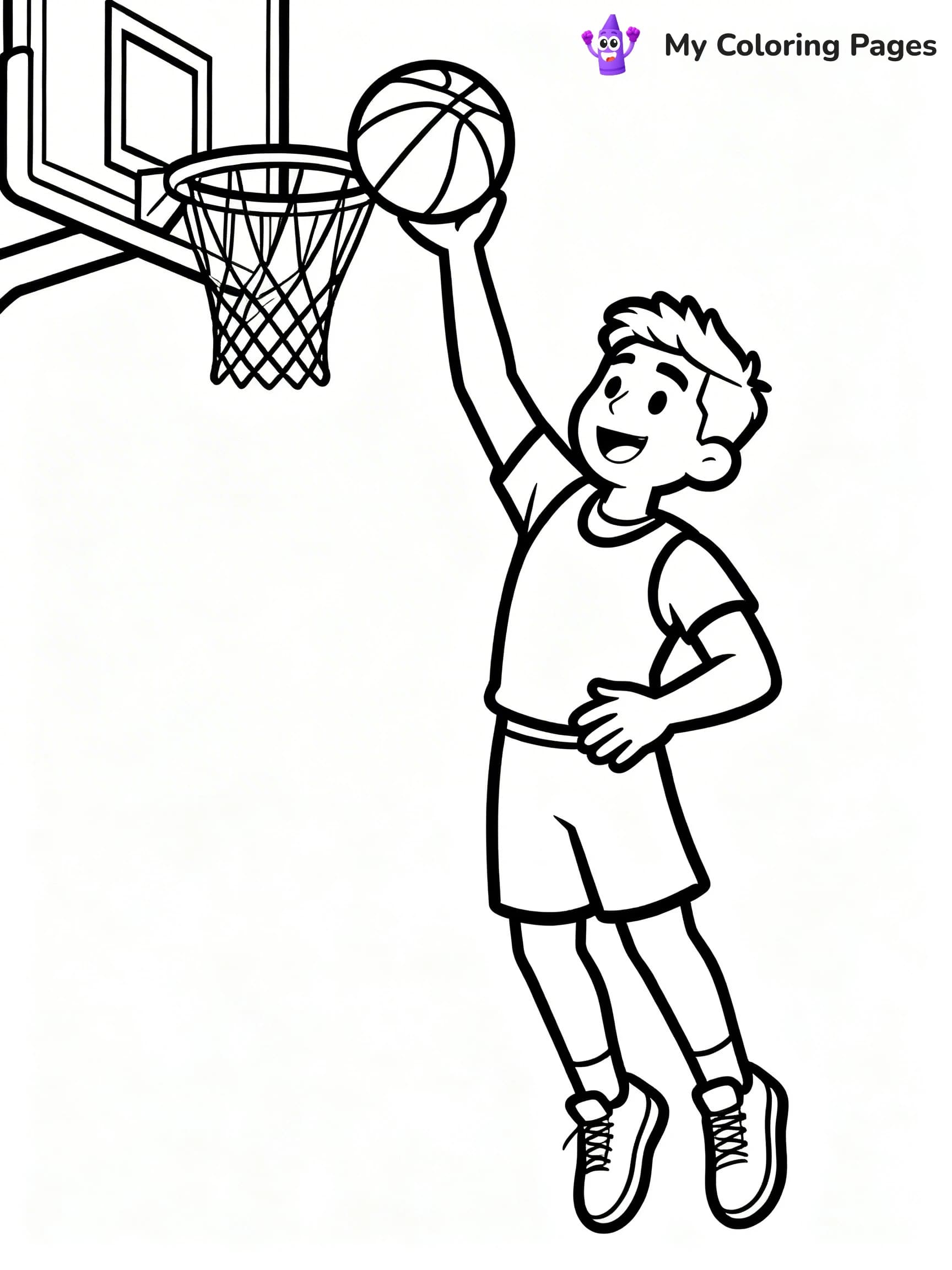 Dude Perfect Coloring Pages - 9
