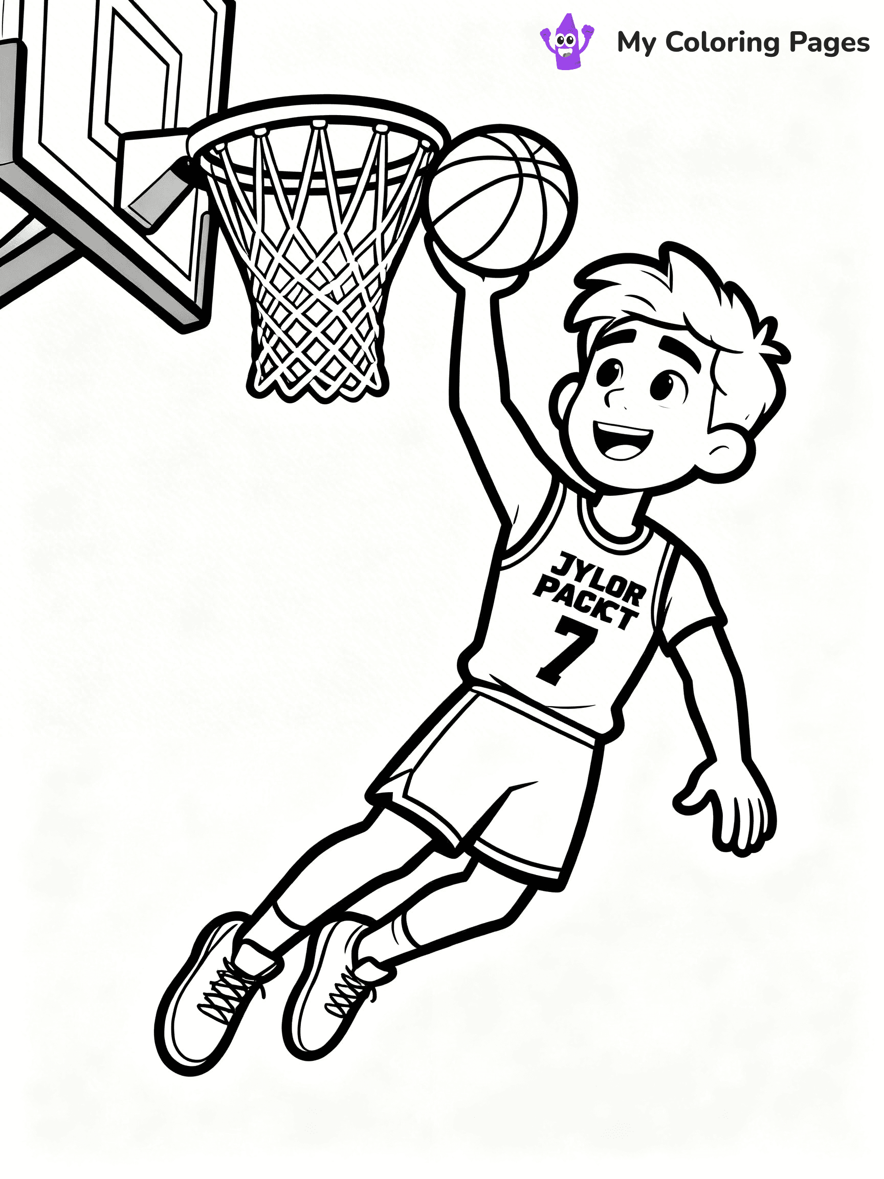 Dude Perfect Coloring Pages - 3