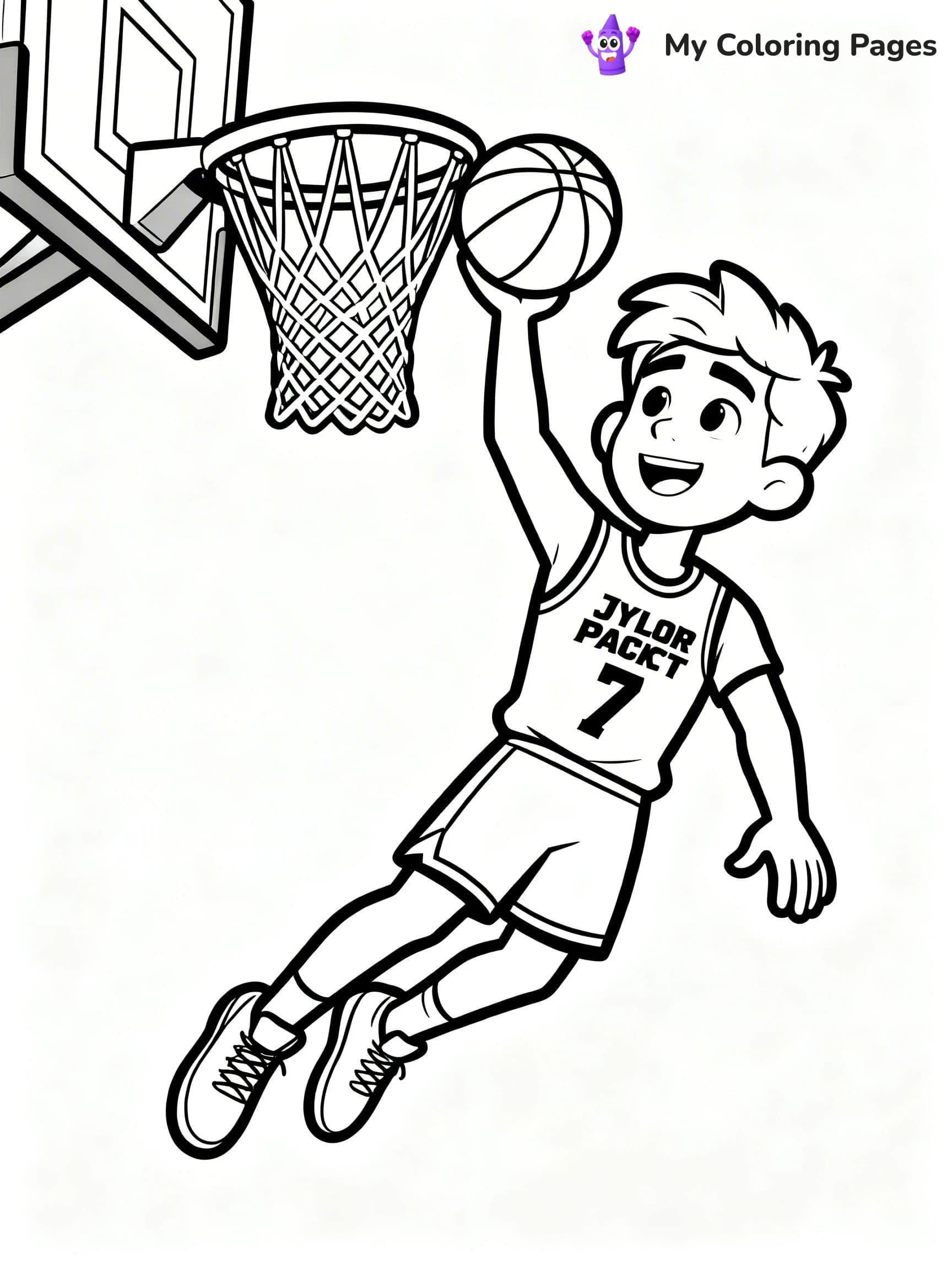 Dude Perfect Coloring Pages - 7