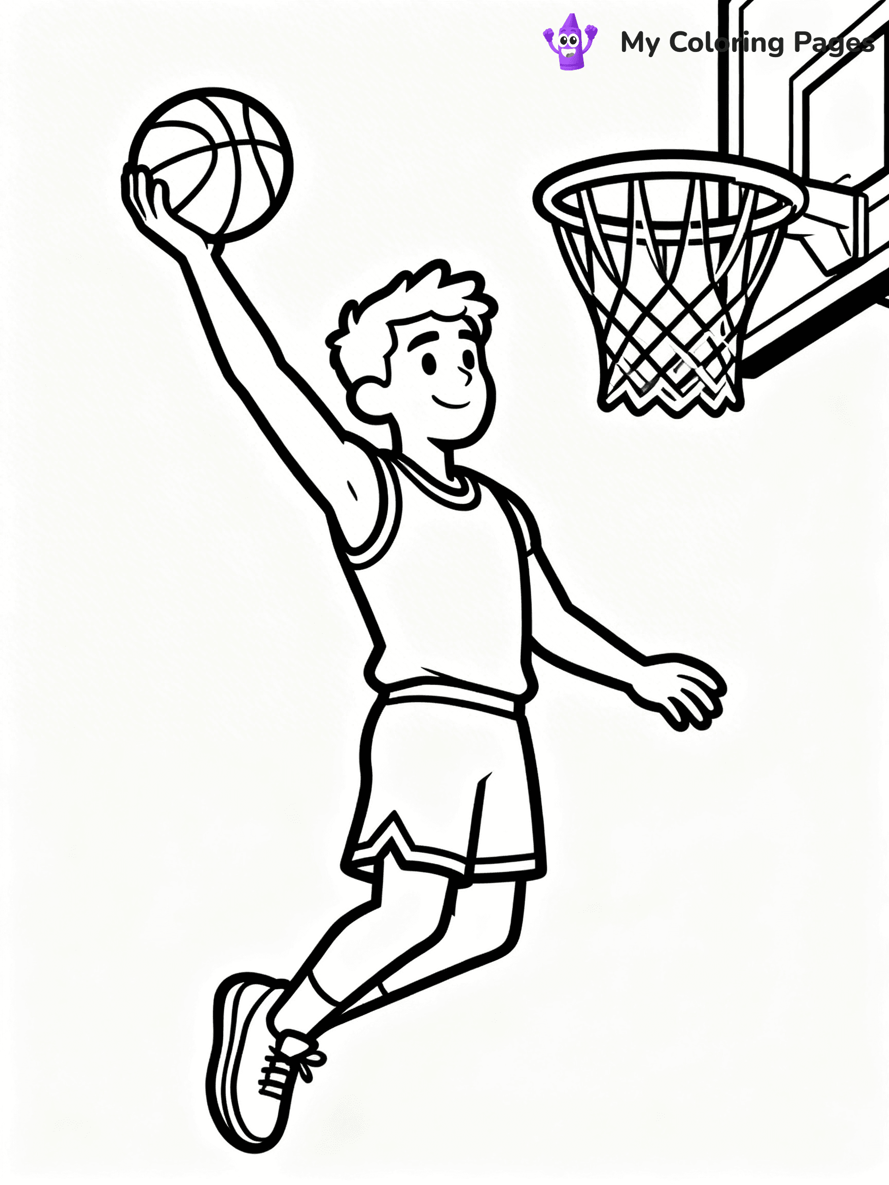 Dude Perfect Coloring Pages - 2
