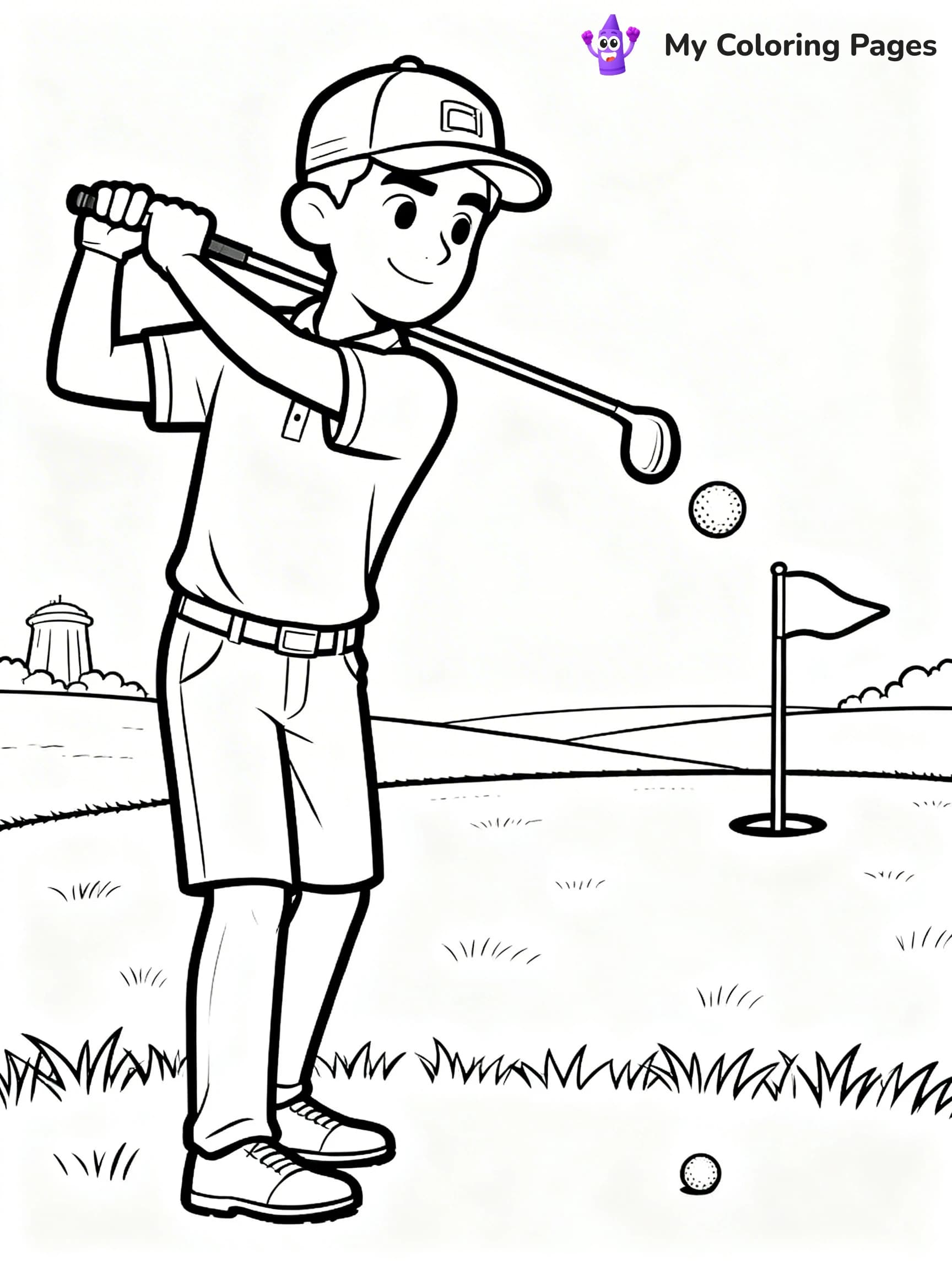 Dude Perfect Coloring Pages - 3