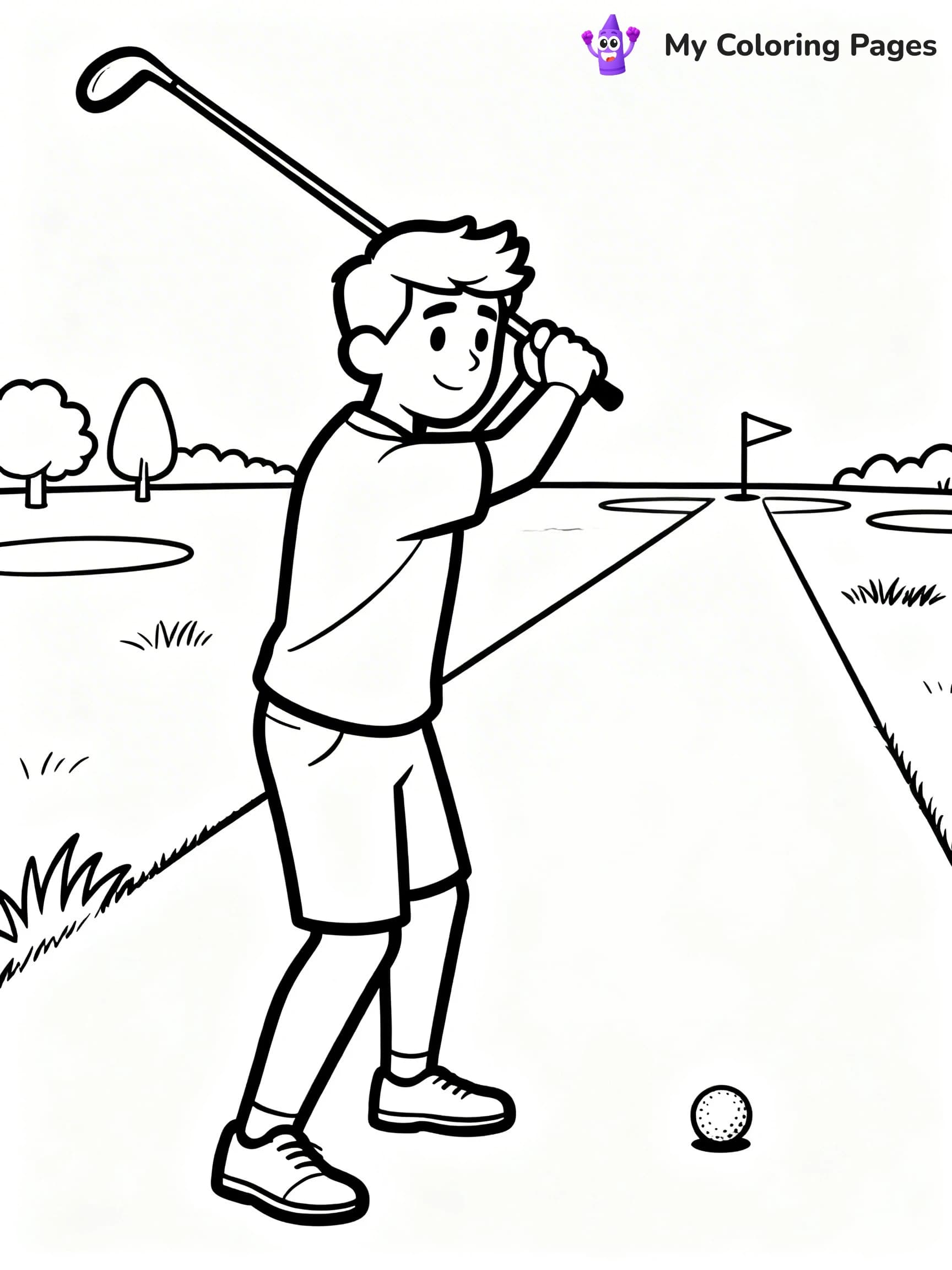 Dude Perfect Coloring Pages - 1