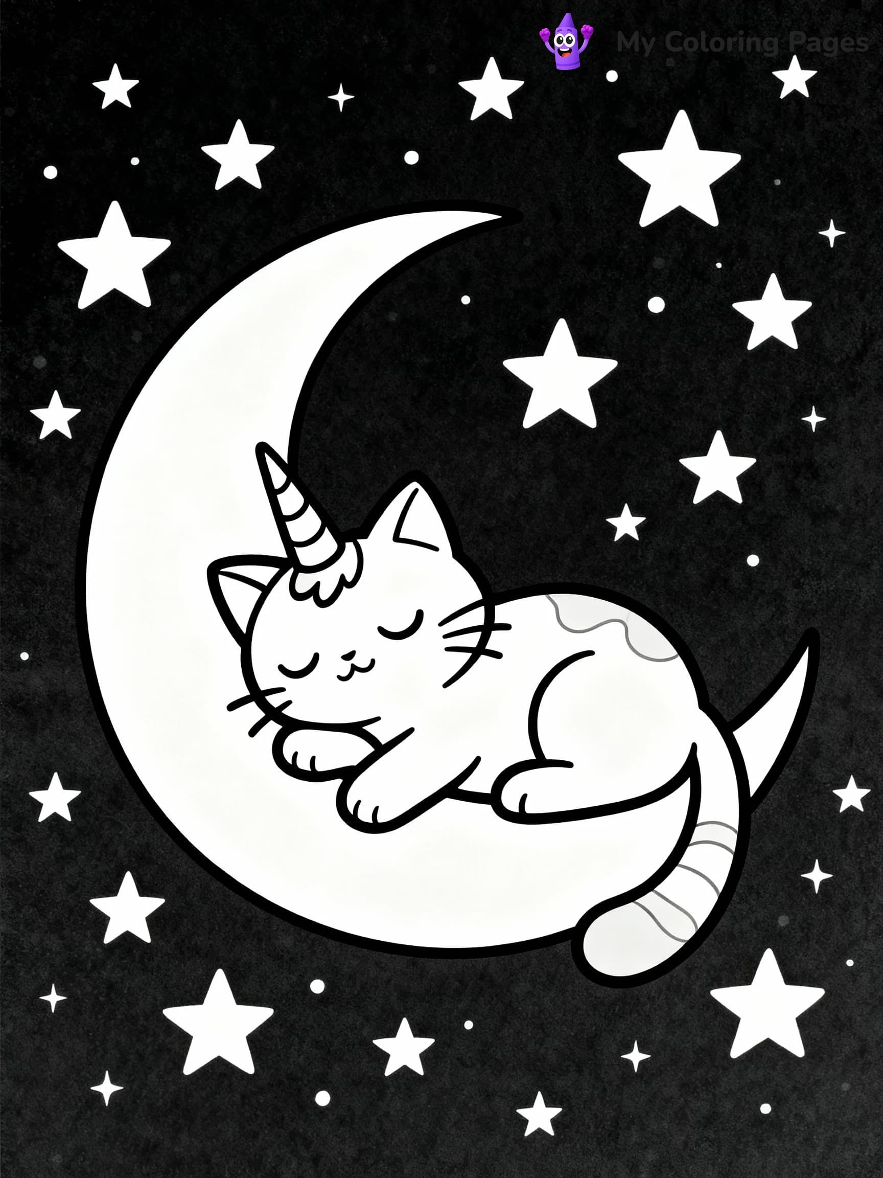 Kittycorn Coloring Pages - 4