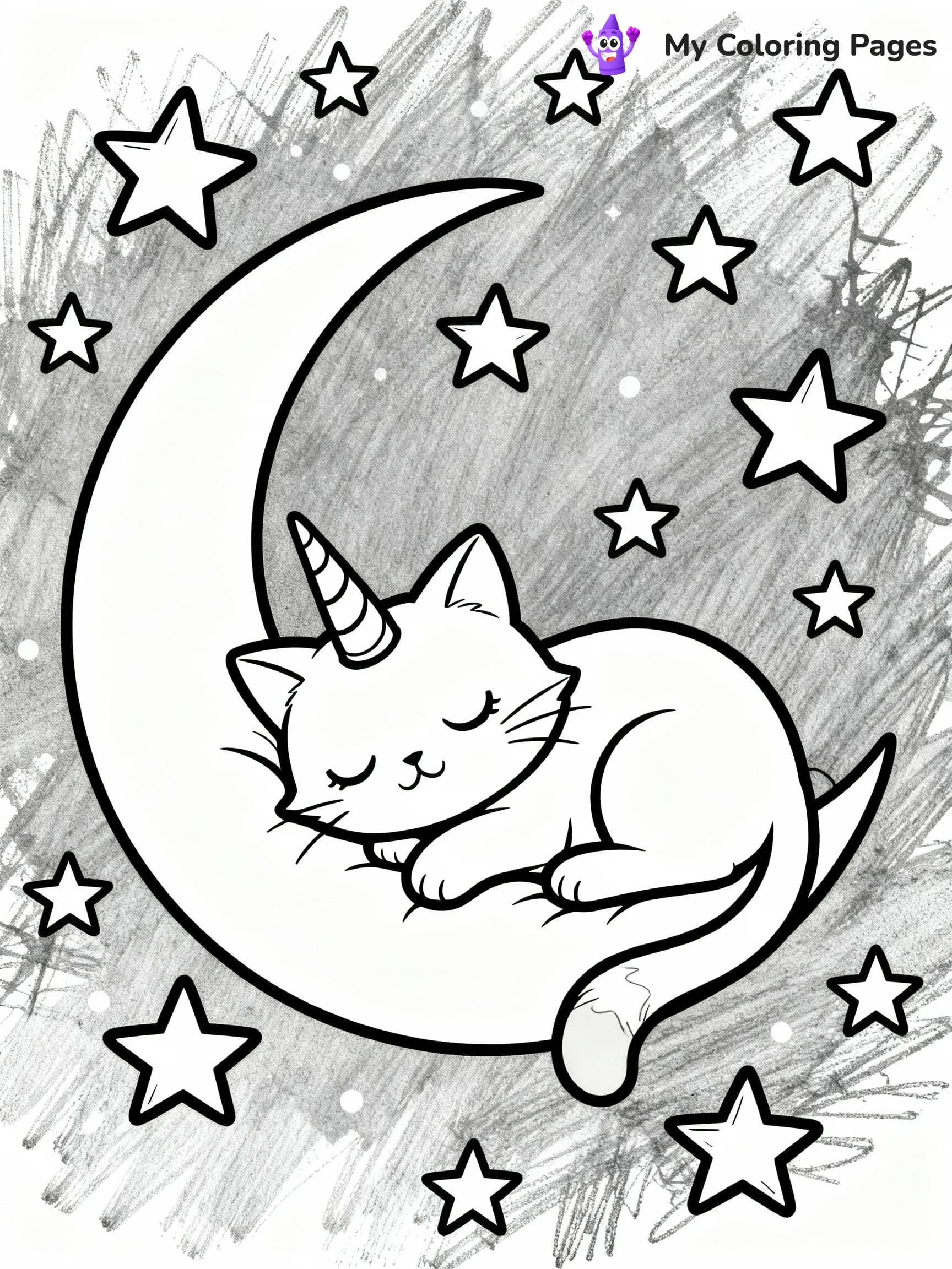 Kittycorn Coloring Pages - 2