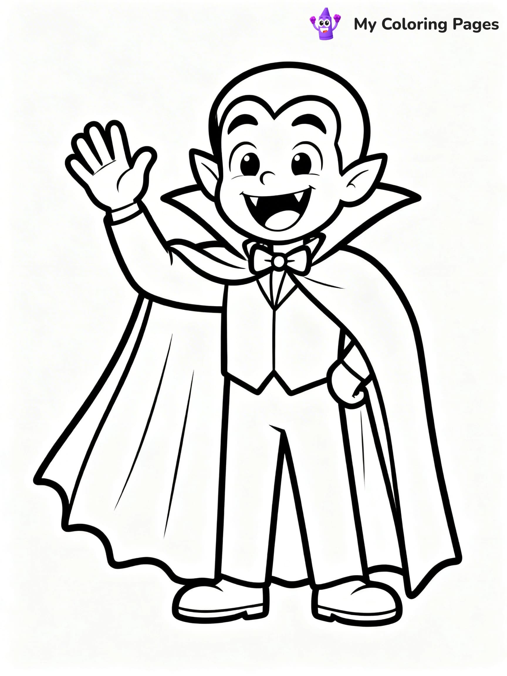 Dracula Coloring Pages - 21