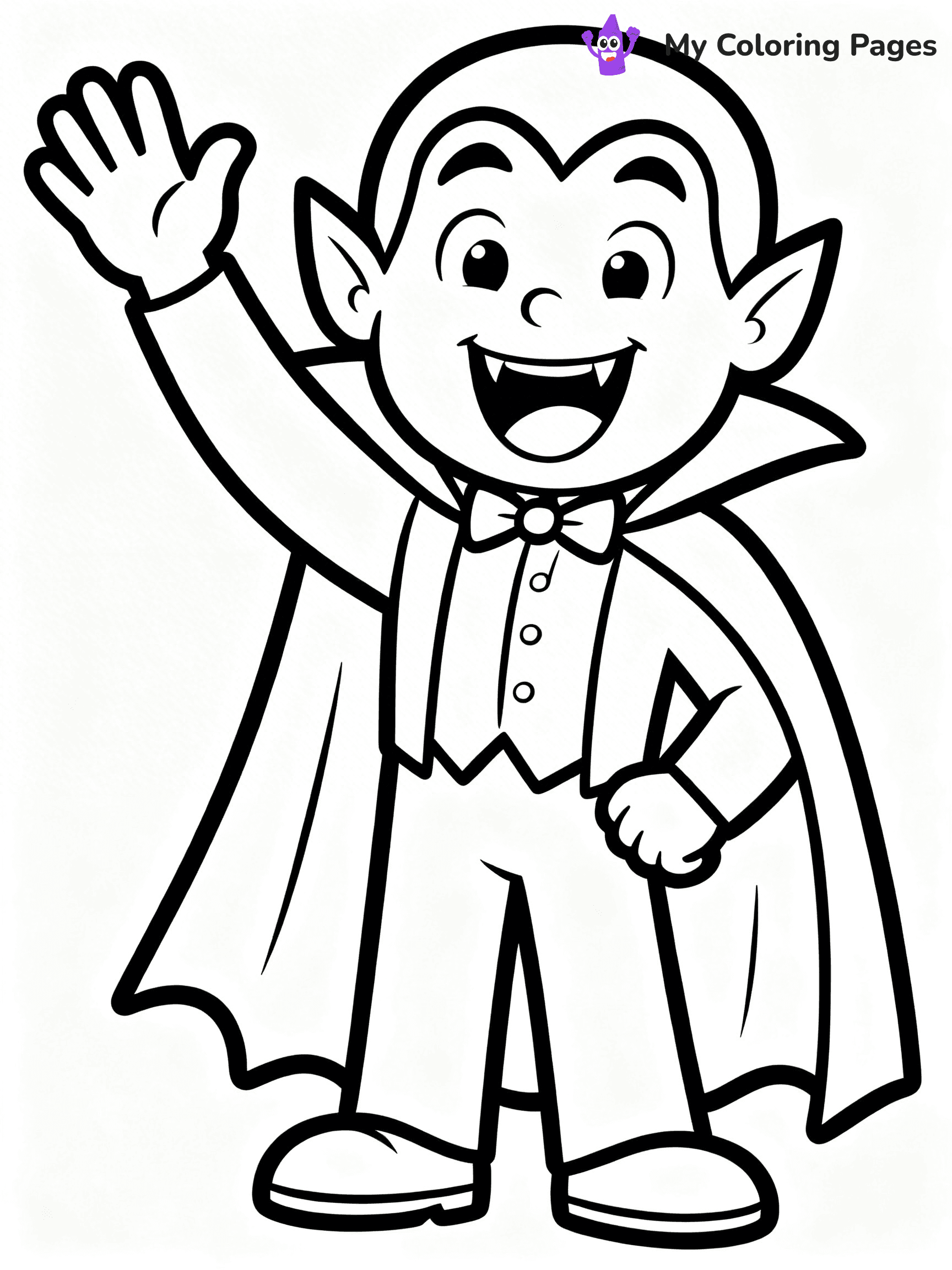 Dracula Coloring Pages - 20
