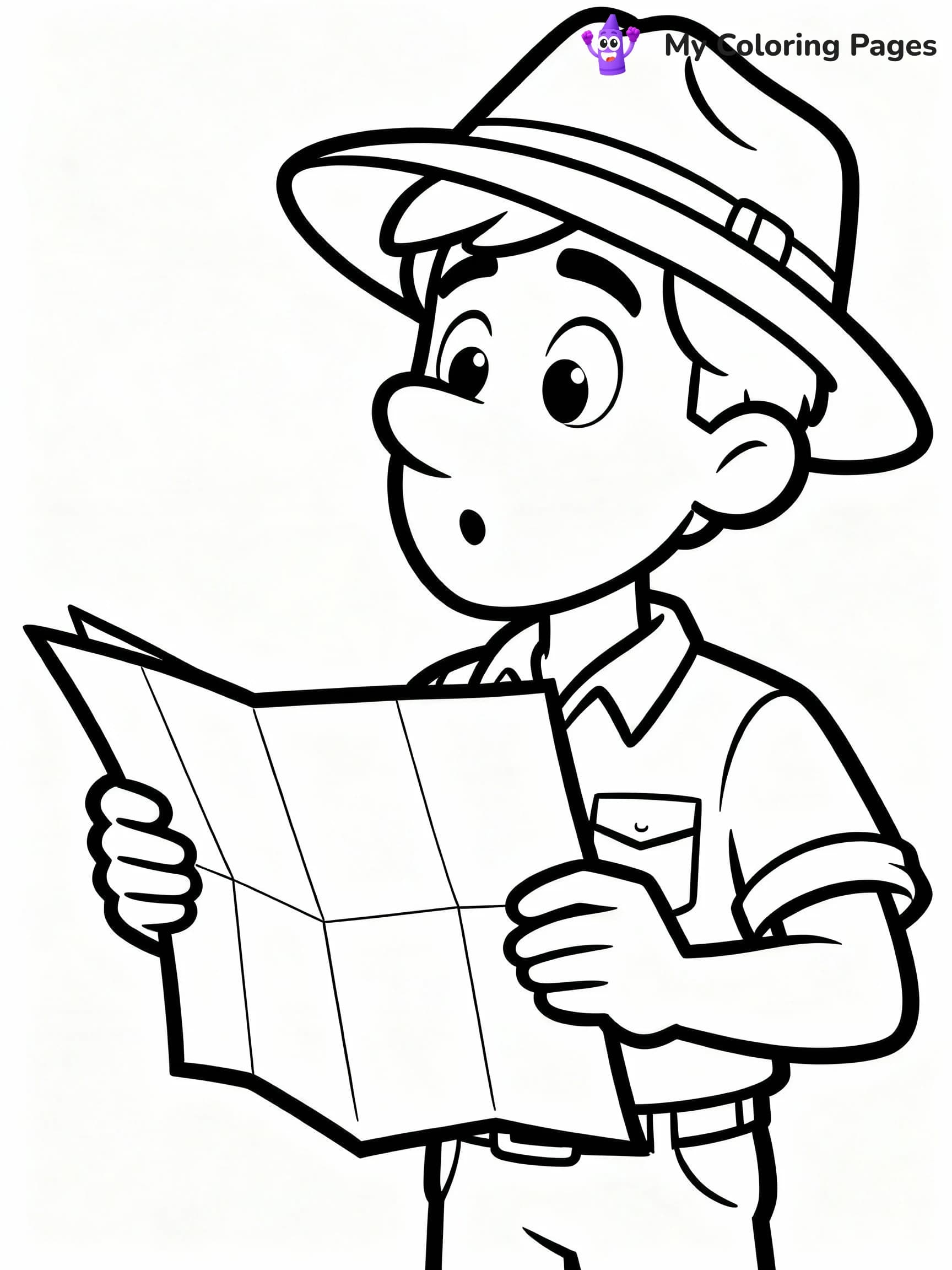 Curious George Coloring Pages - 20