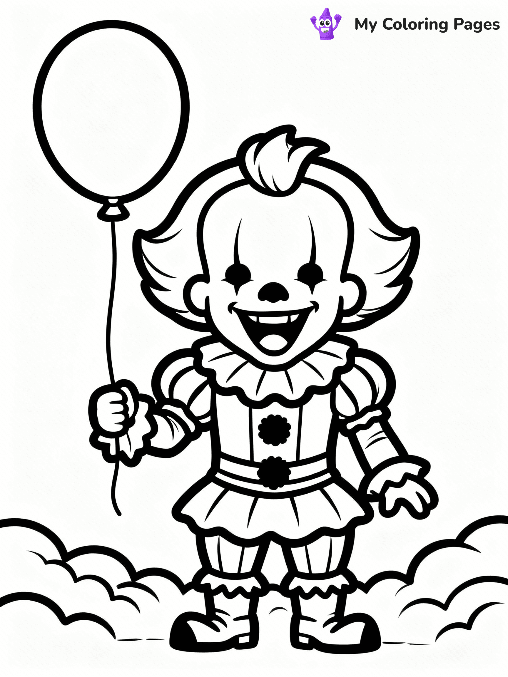 Pennywise Coloring Pages - 17