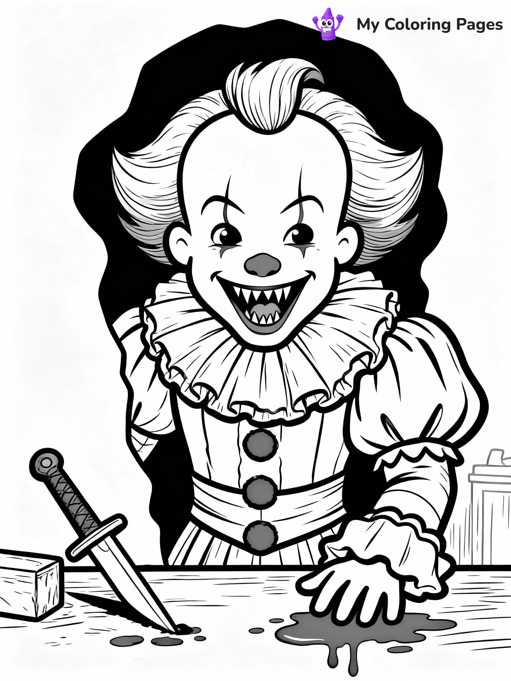 Pennywise Coloring Pages - 9