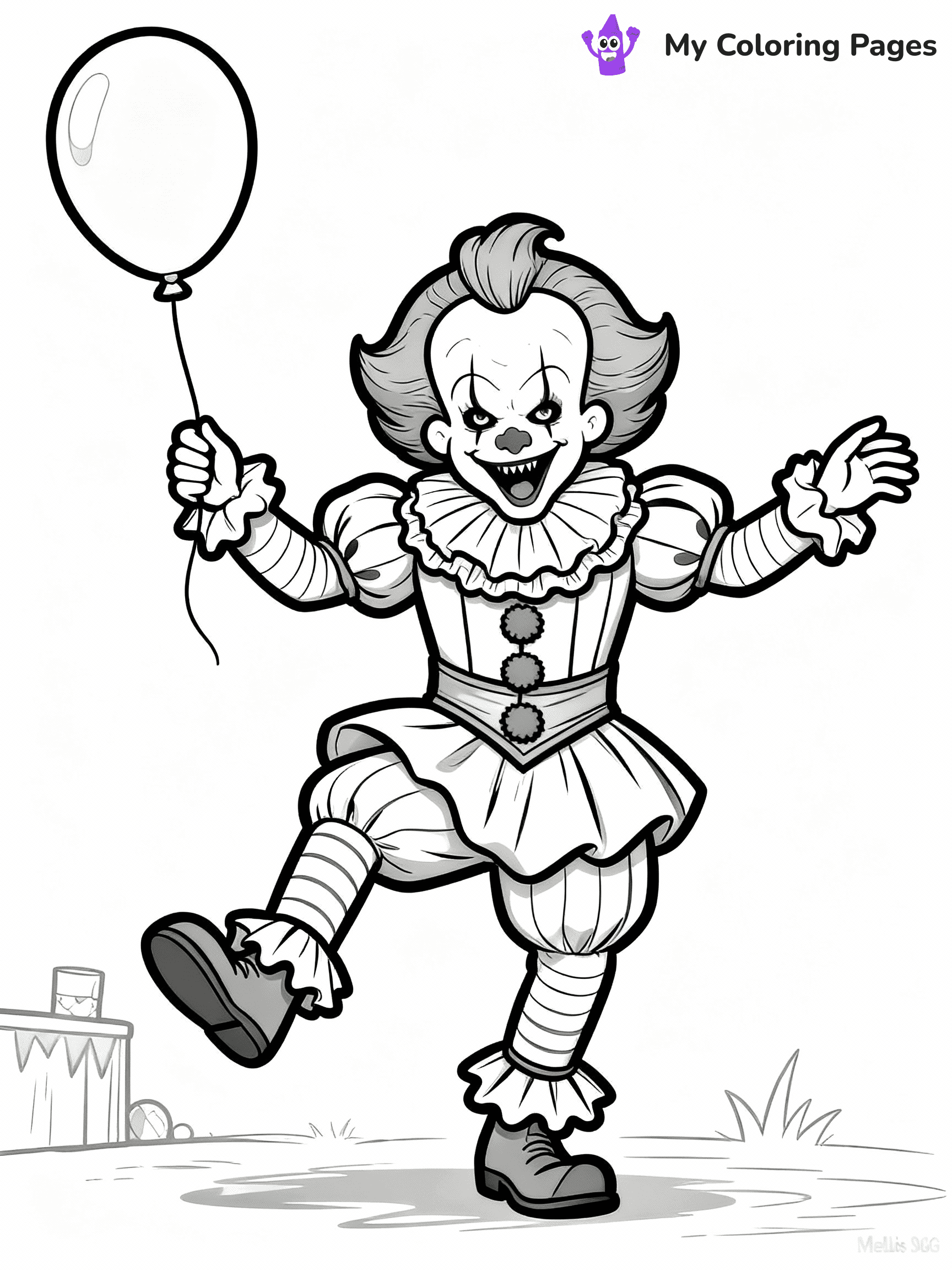 Pennywise Coloring Pages - 4