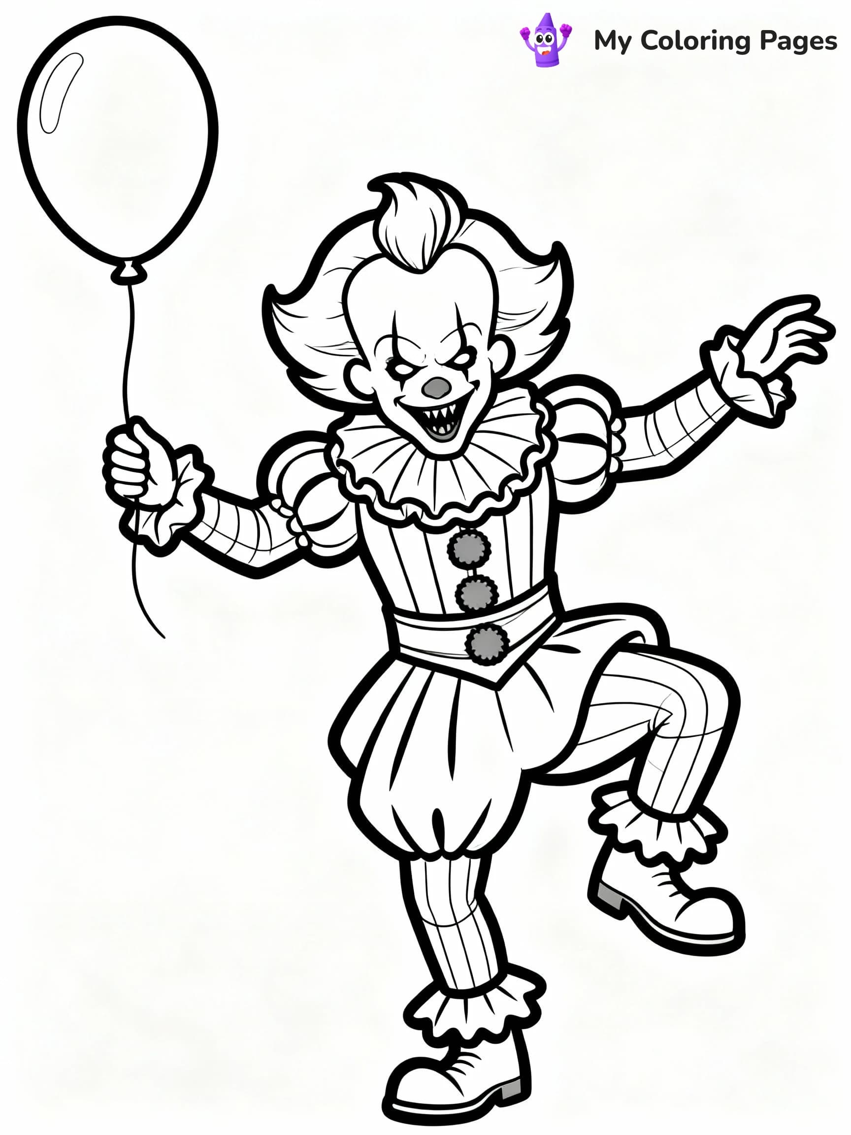 Pennywise Coloring Pages - 3