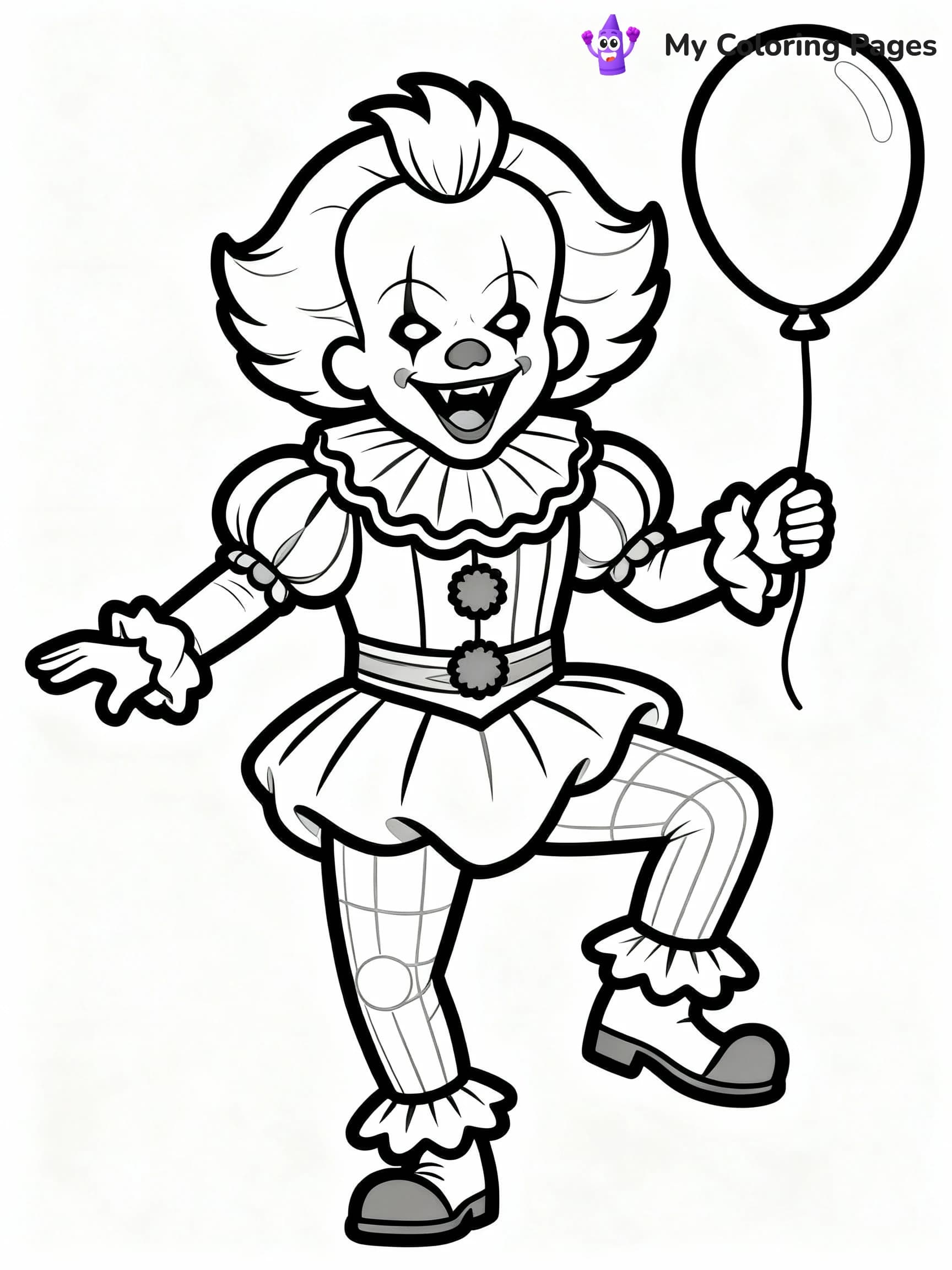 Pennywise Coloring Pages - 1