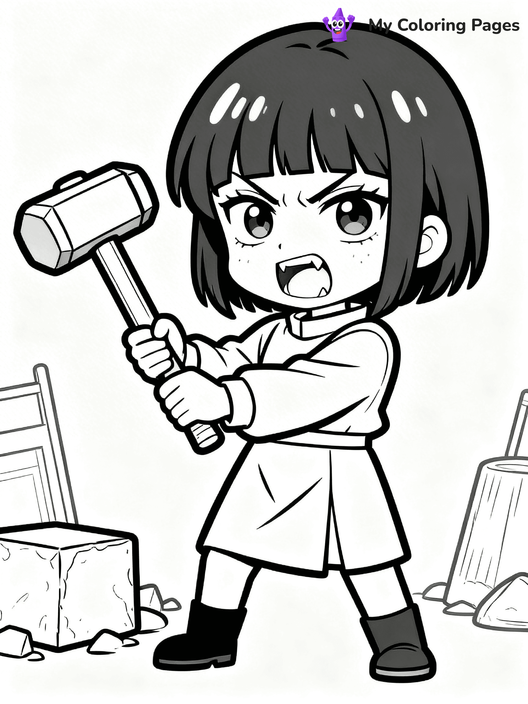 Jujutsu Kaisen Coloring Pages - 260