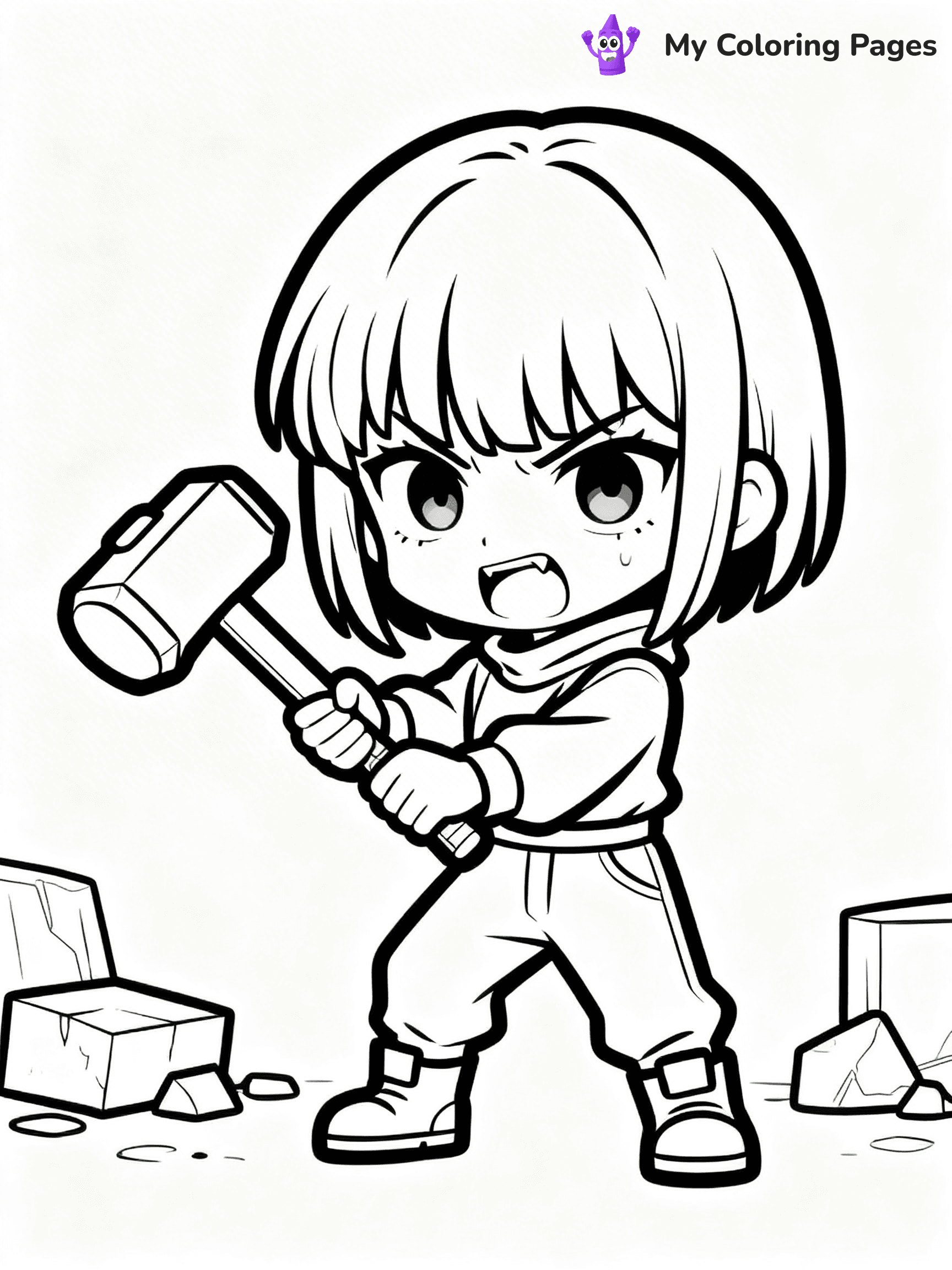 Jujutsu Kaisen Coloring Pages - 257