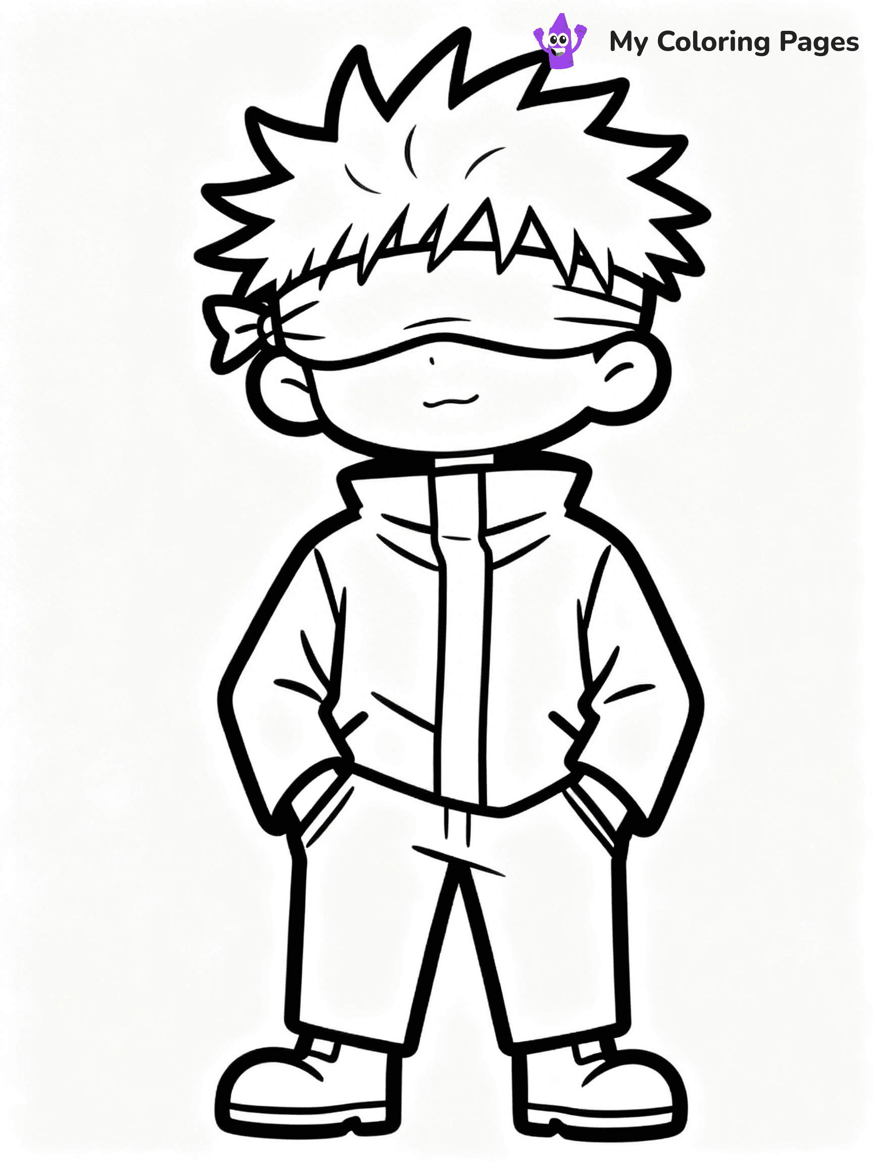 Jujutsu Kaisen Coloring Pages - 252