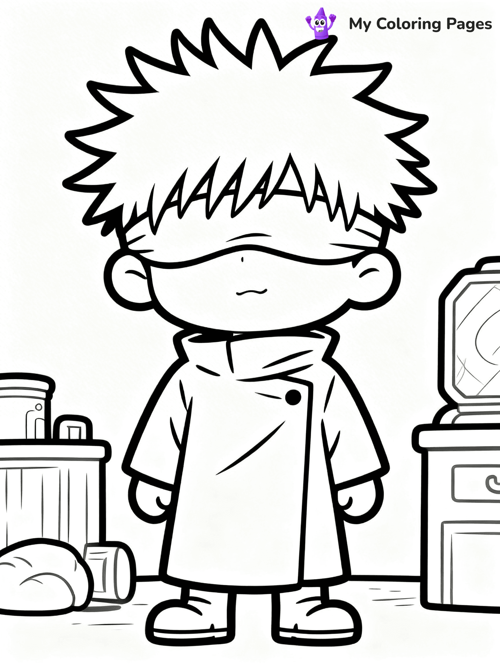 Jujutsu Kaisen Coloring Pages - 251