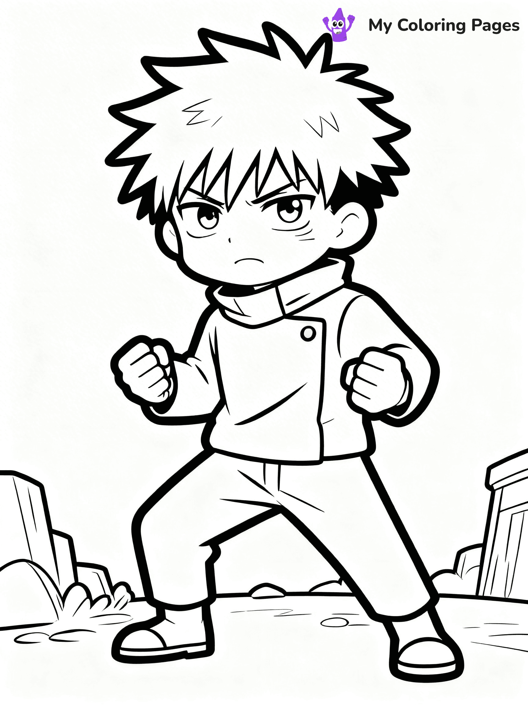 Jujutsu Kaisen Coloring Pages - 243