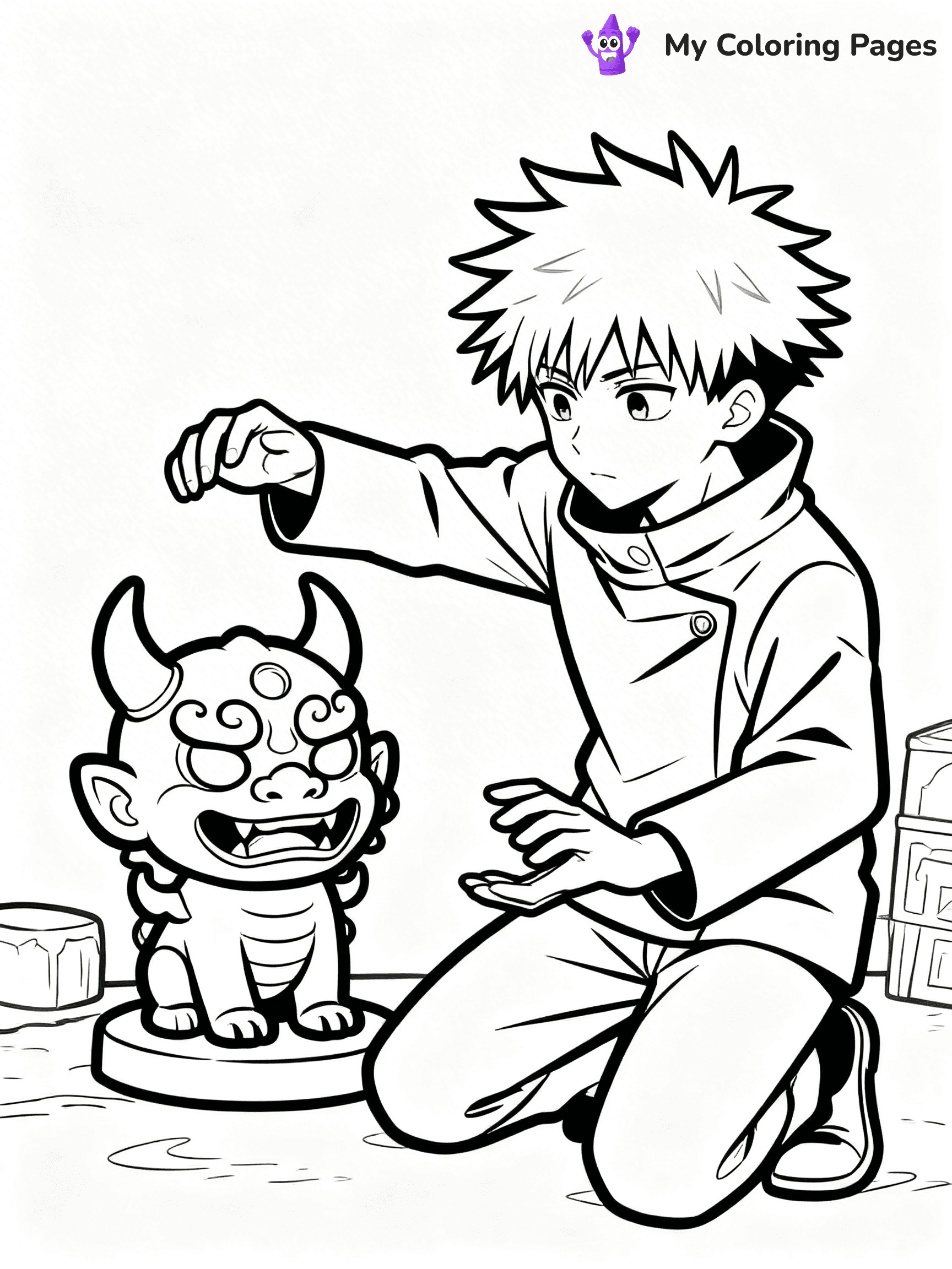 Jujutsu Kaisen Coloring Pages - 242