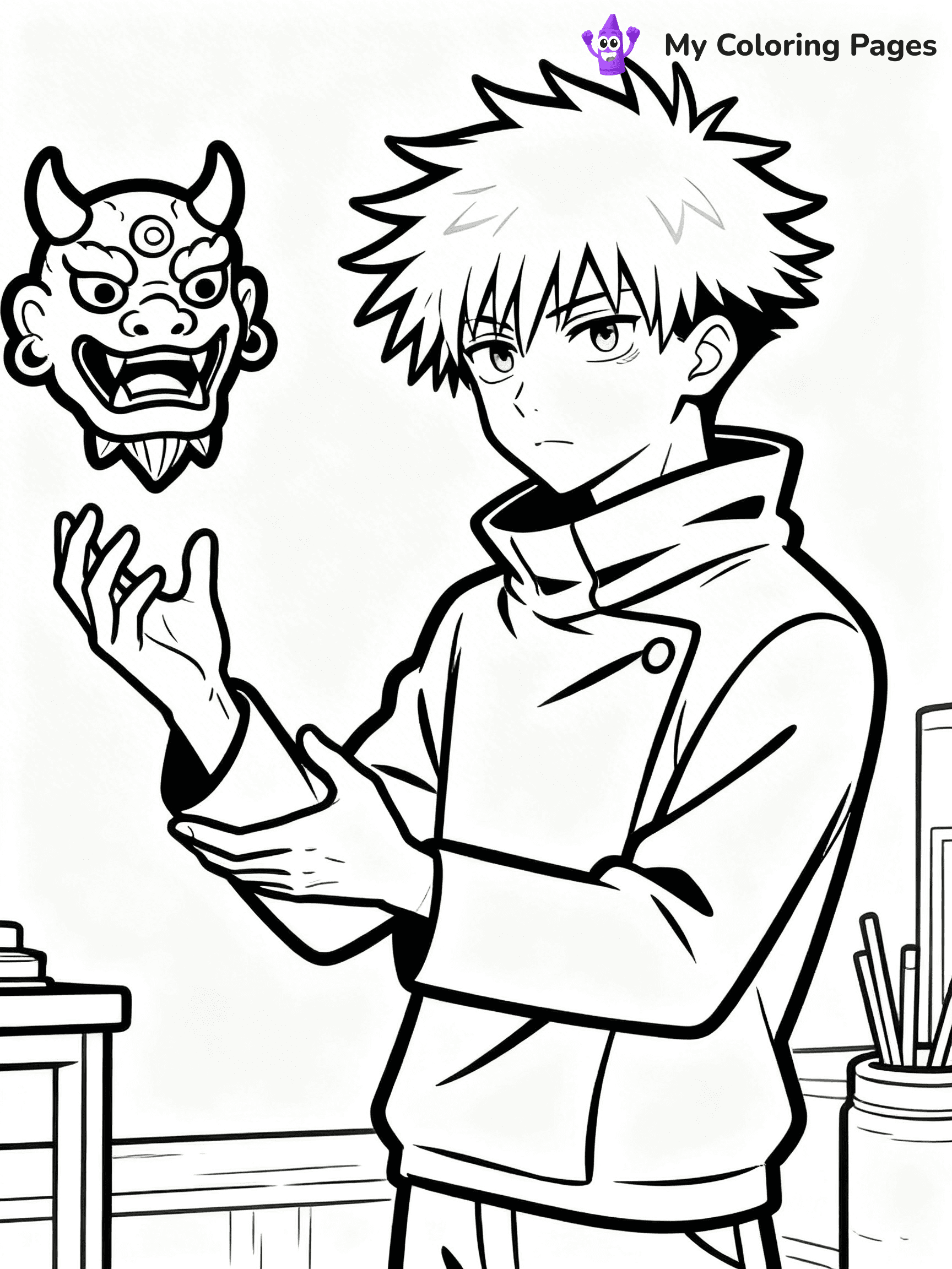 Jujutsu Kaisen Coloring Pages - 240