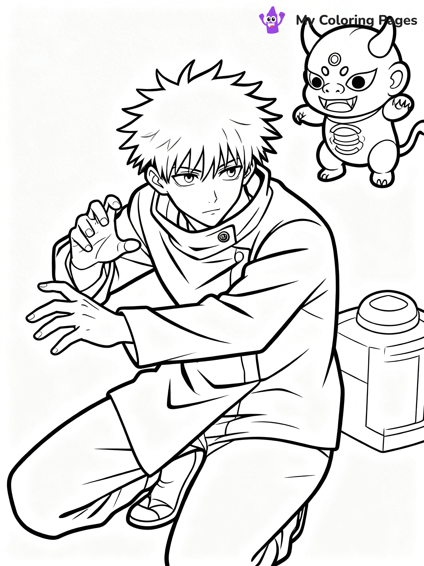 Jujutsu Kaisen Coloring Pages - 239