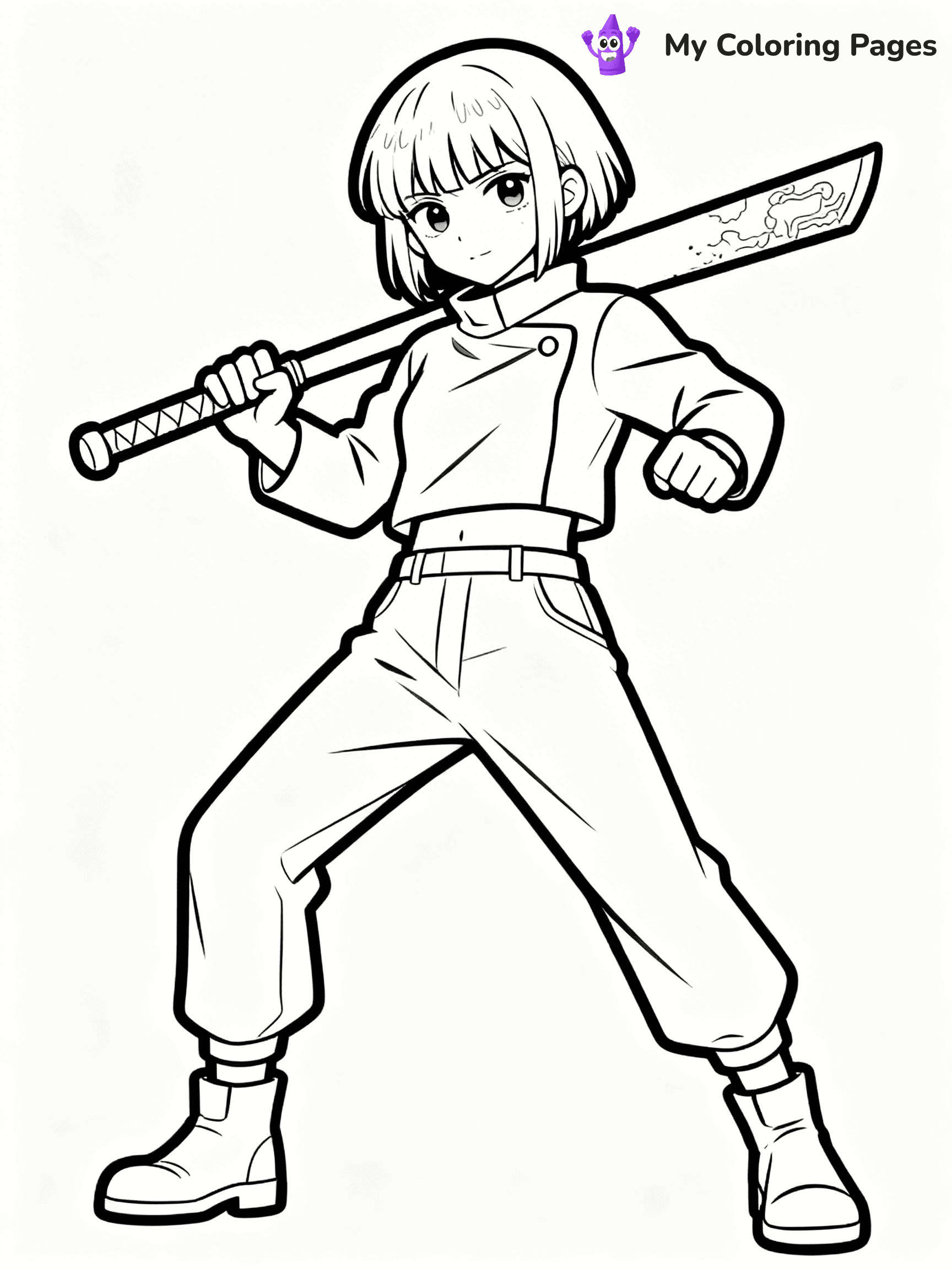 Jujutsu Kaisen Coloring Pages - 219