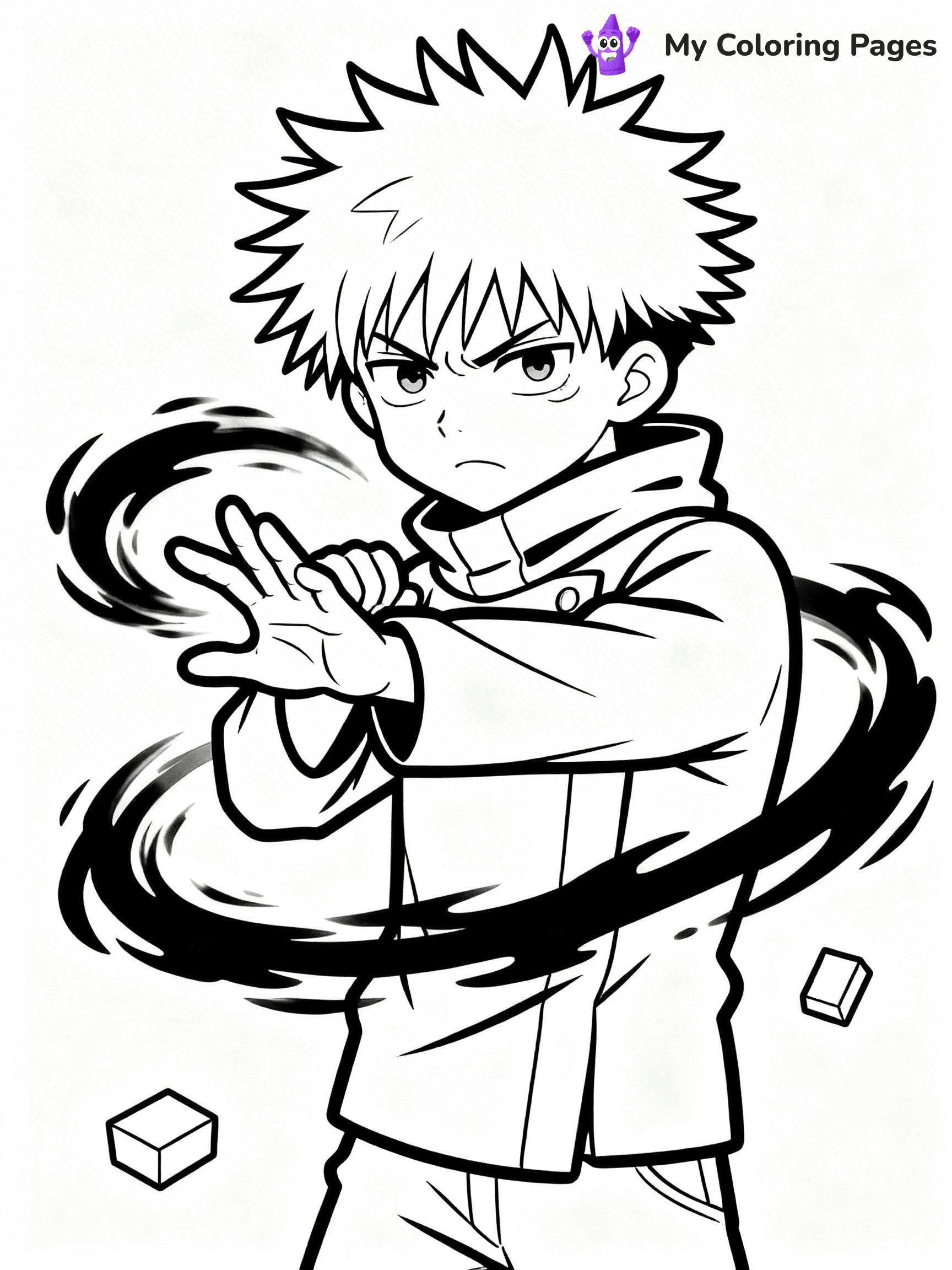 Jujutsu Kaisen Coloring Pages - 203