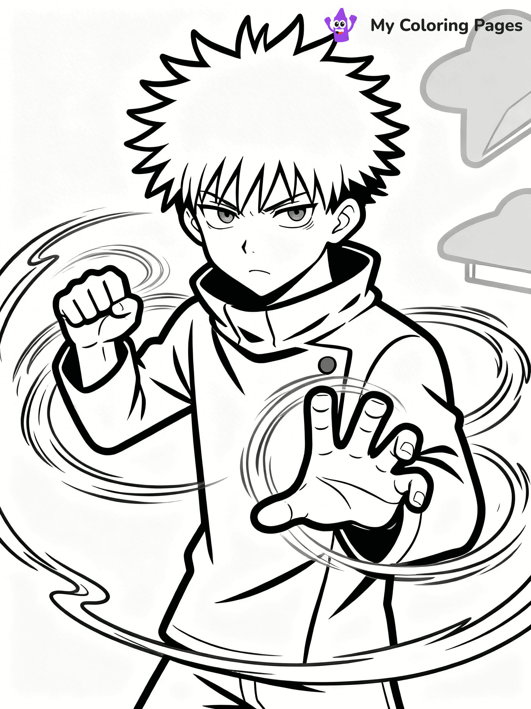 Jujutsu Kaisen Coloring Pages - 202