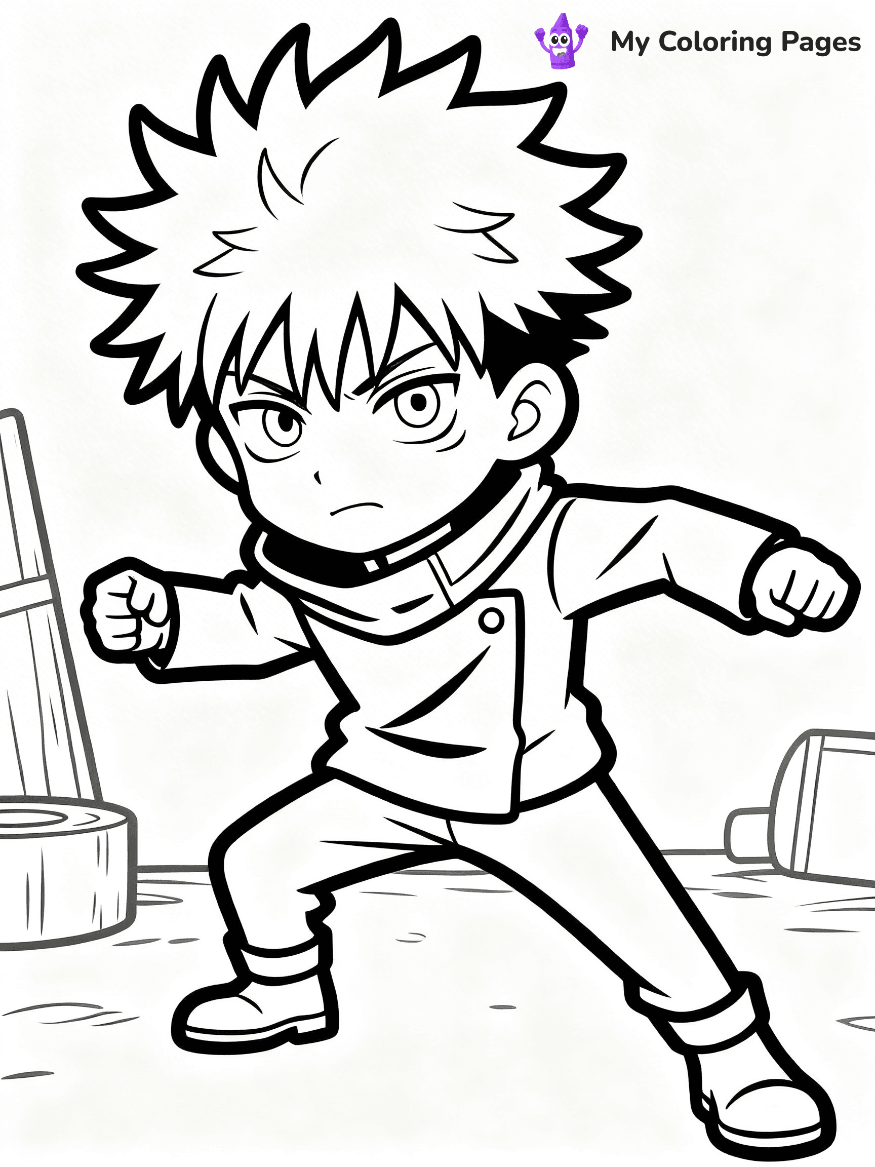 Jujutsu Kaisen Coloring Pages - 193