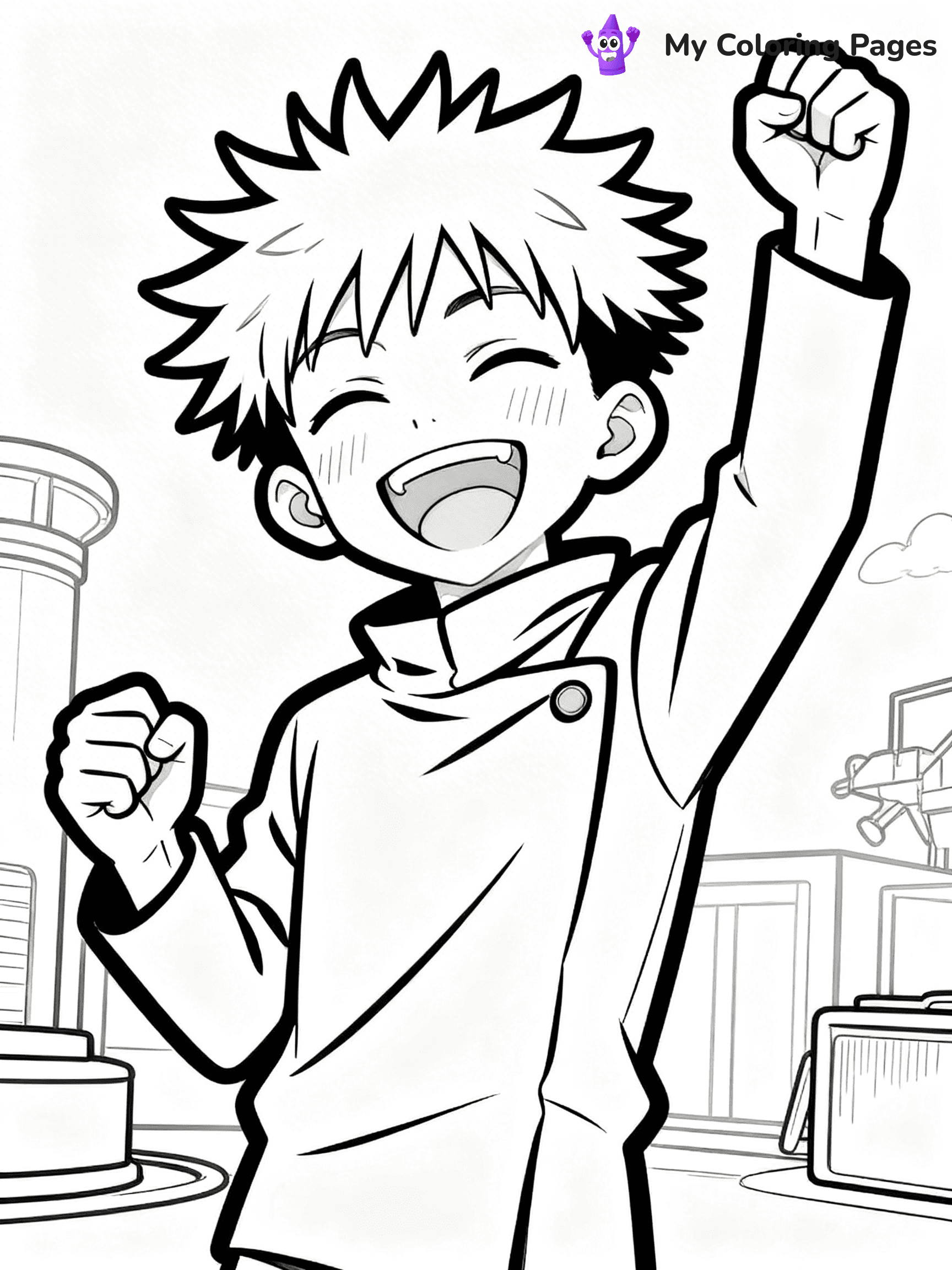 Jujutsu Kaisen Coloring Pages - 181