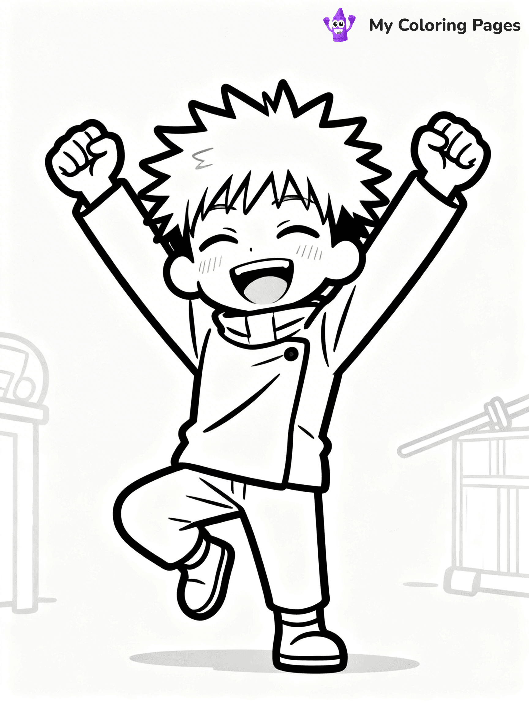 Jujutsu Kaisen Coloring Pages - 177