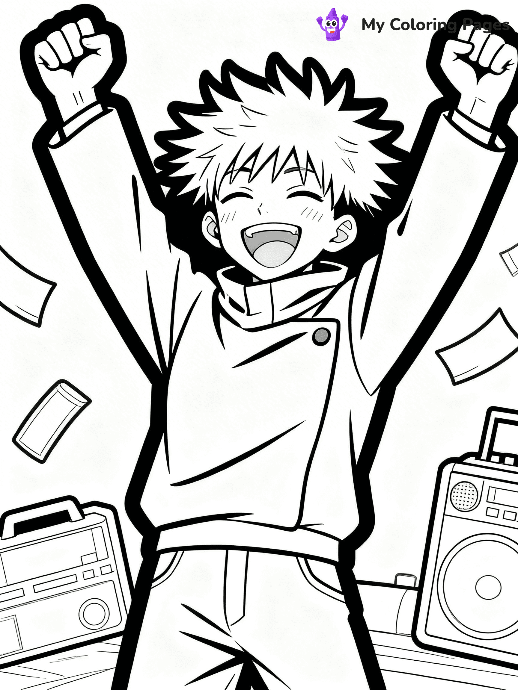 Jujutsu Kaisen Coloring Pages - 174