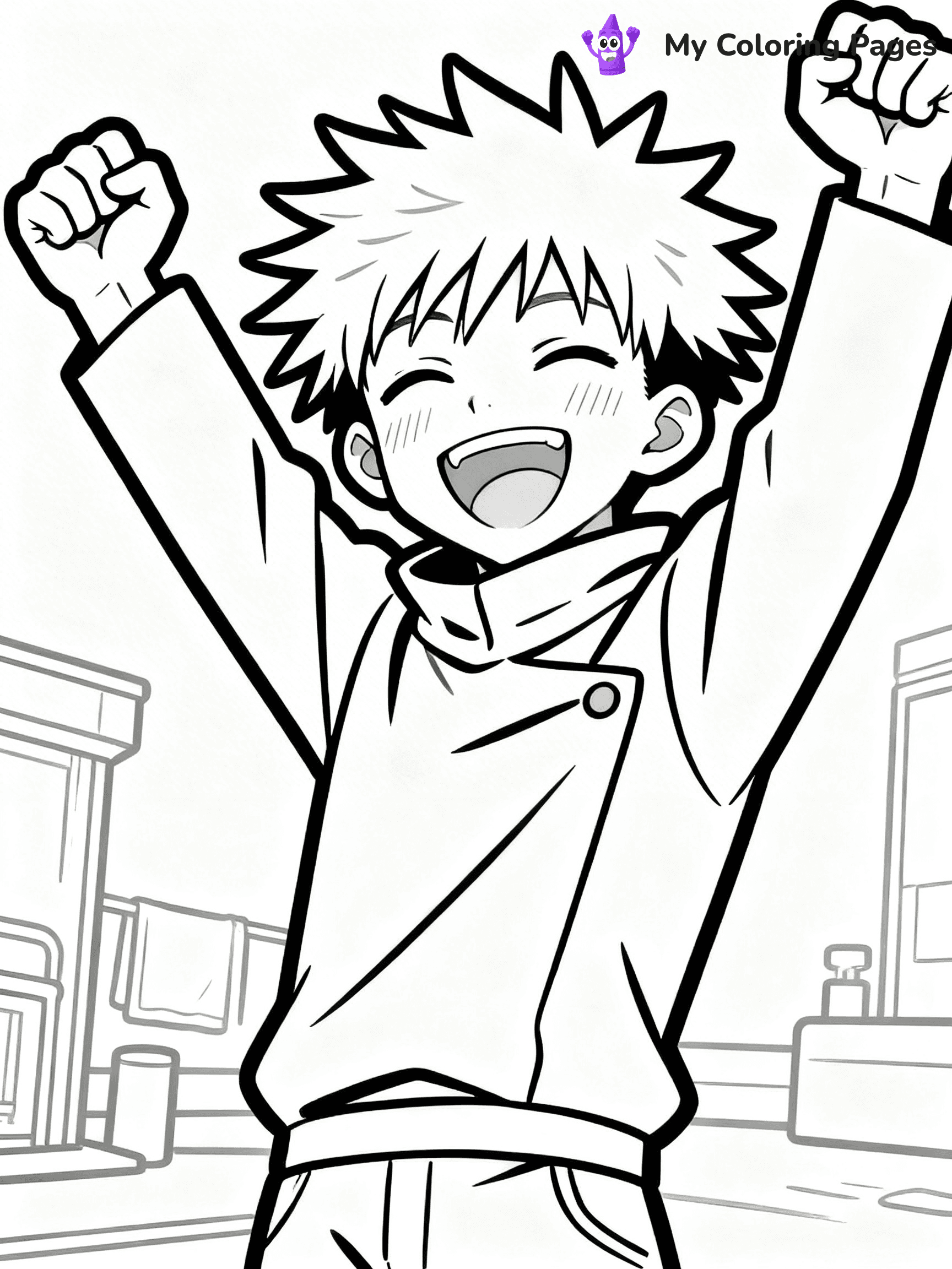 Jujutsu Kaisen Coloring Pages - 170