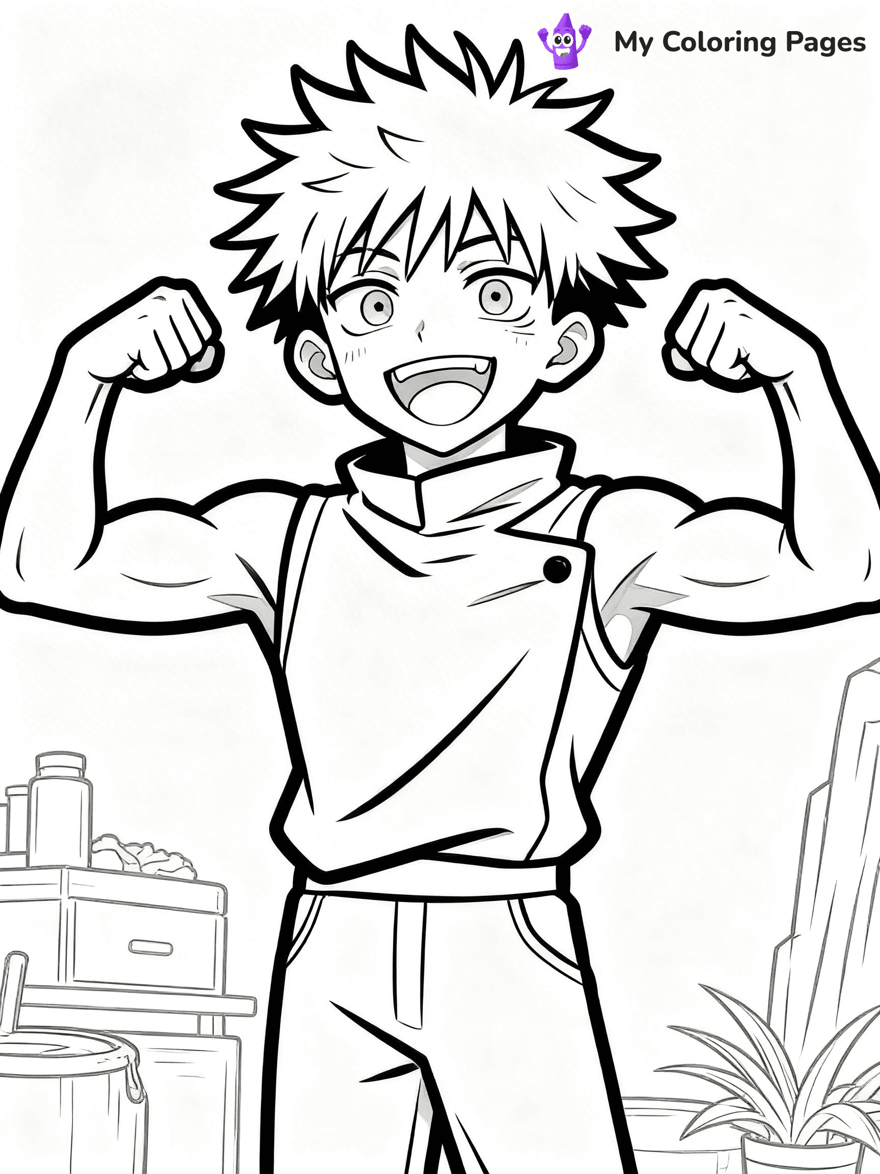 Jujutsu Kaisen Coloring Pages - 165