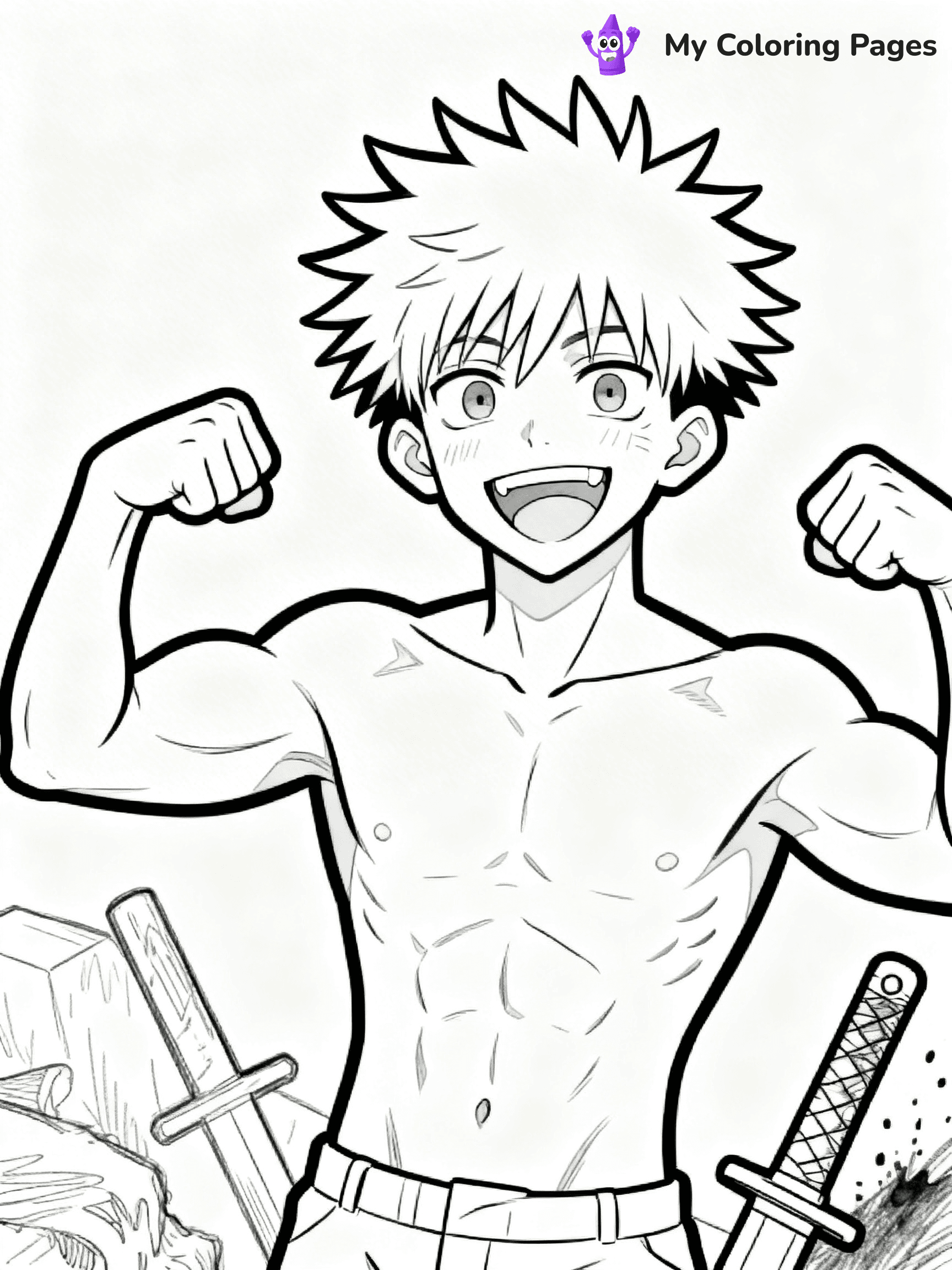 Jujutsu Kaisen Coloring Pages - 164