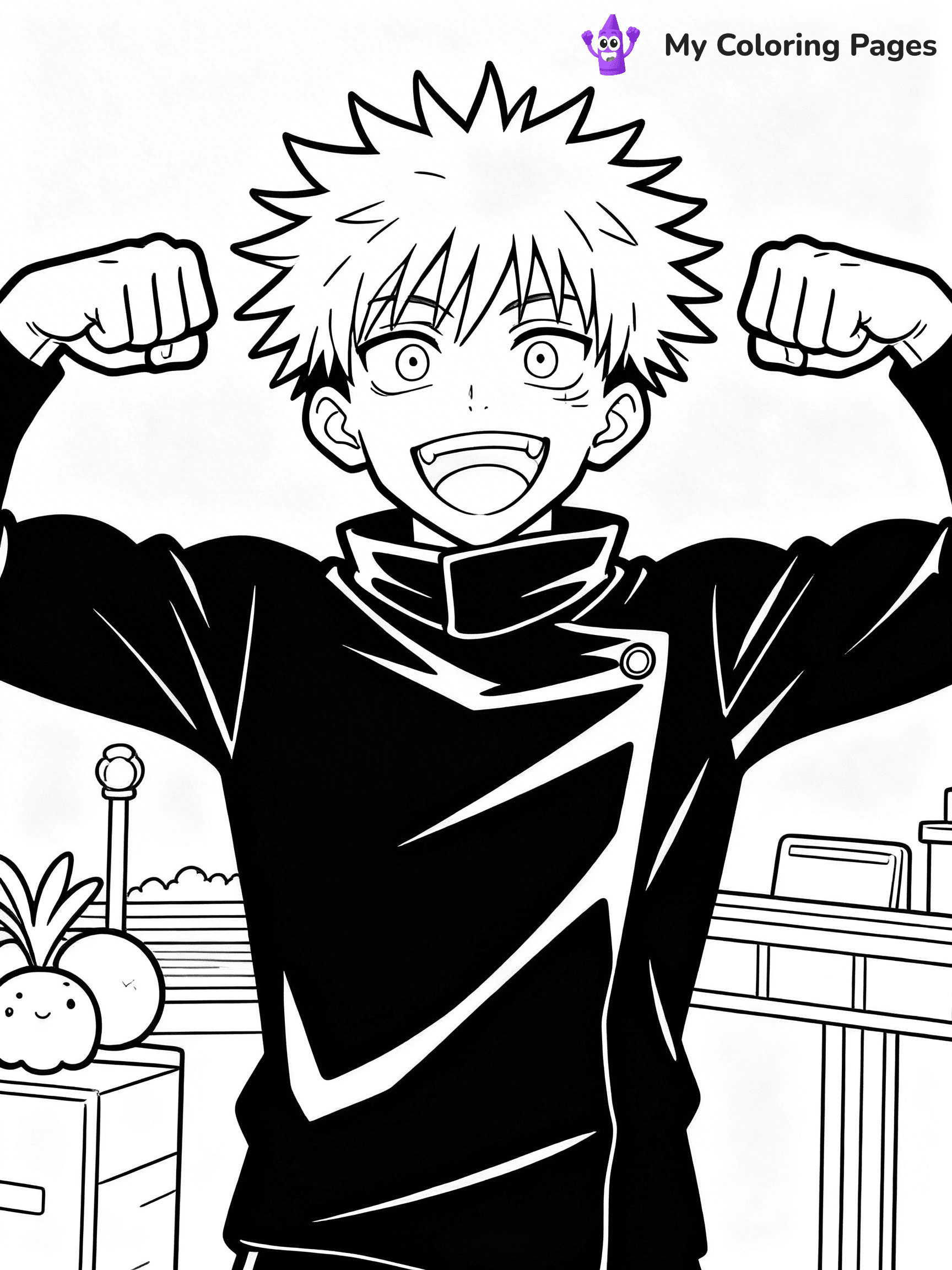 Jujutsu Kaisen Coloring Pages - 162